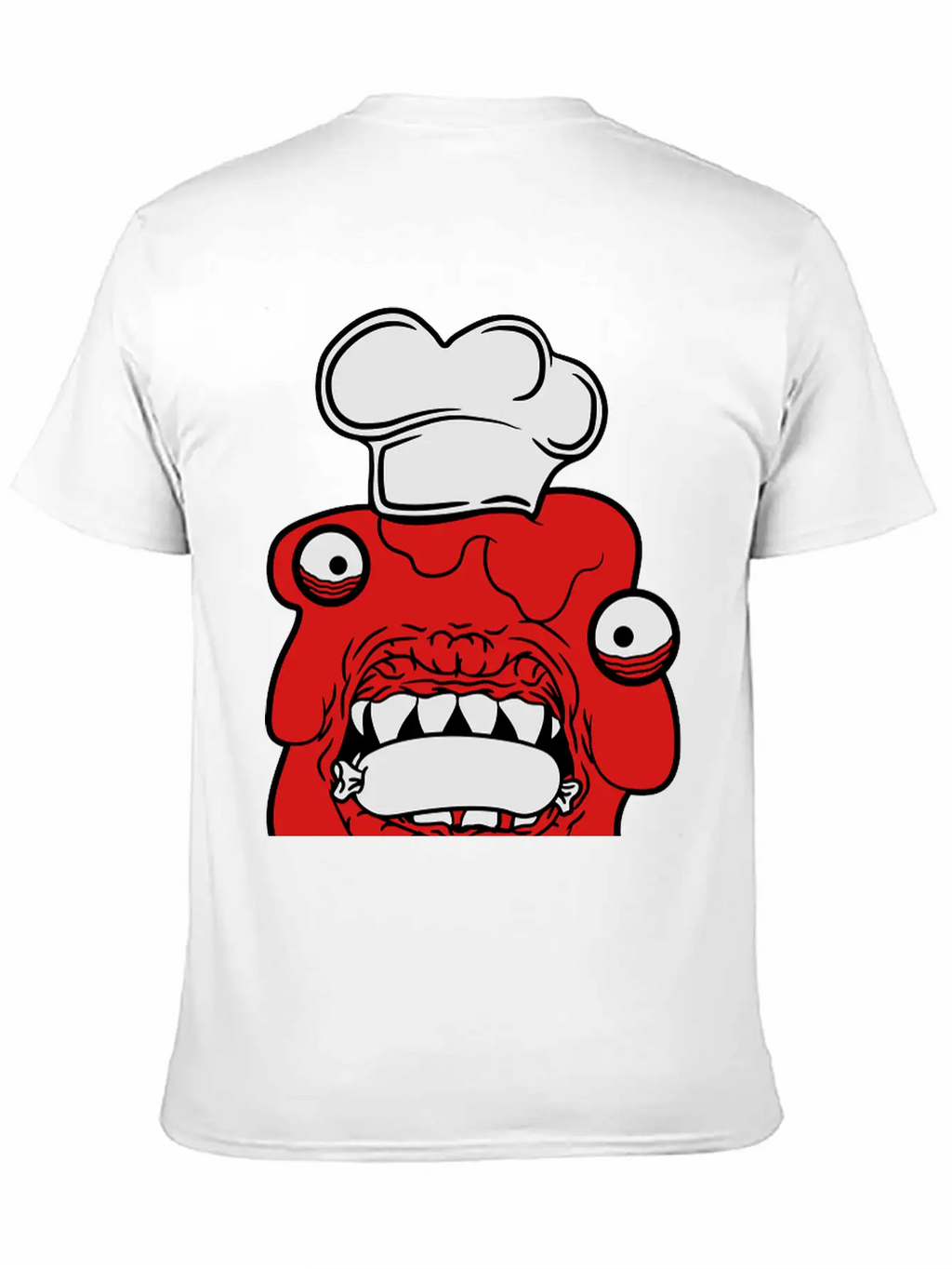 Sausage Cook Eat Chef Apron Hunger Delicious Dange Breathable Soft Cotton T-Shirt – Timeless Casual Look