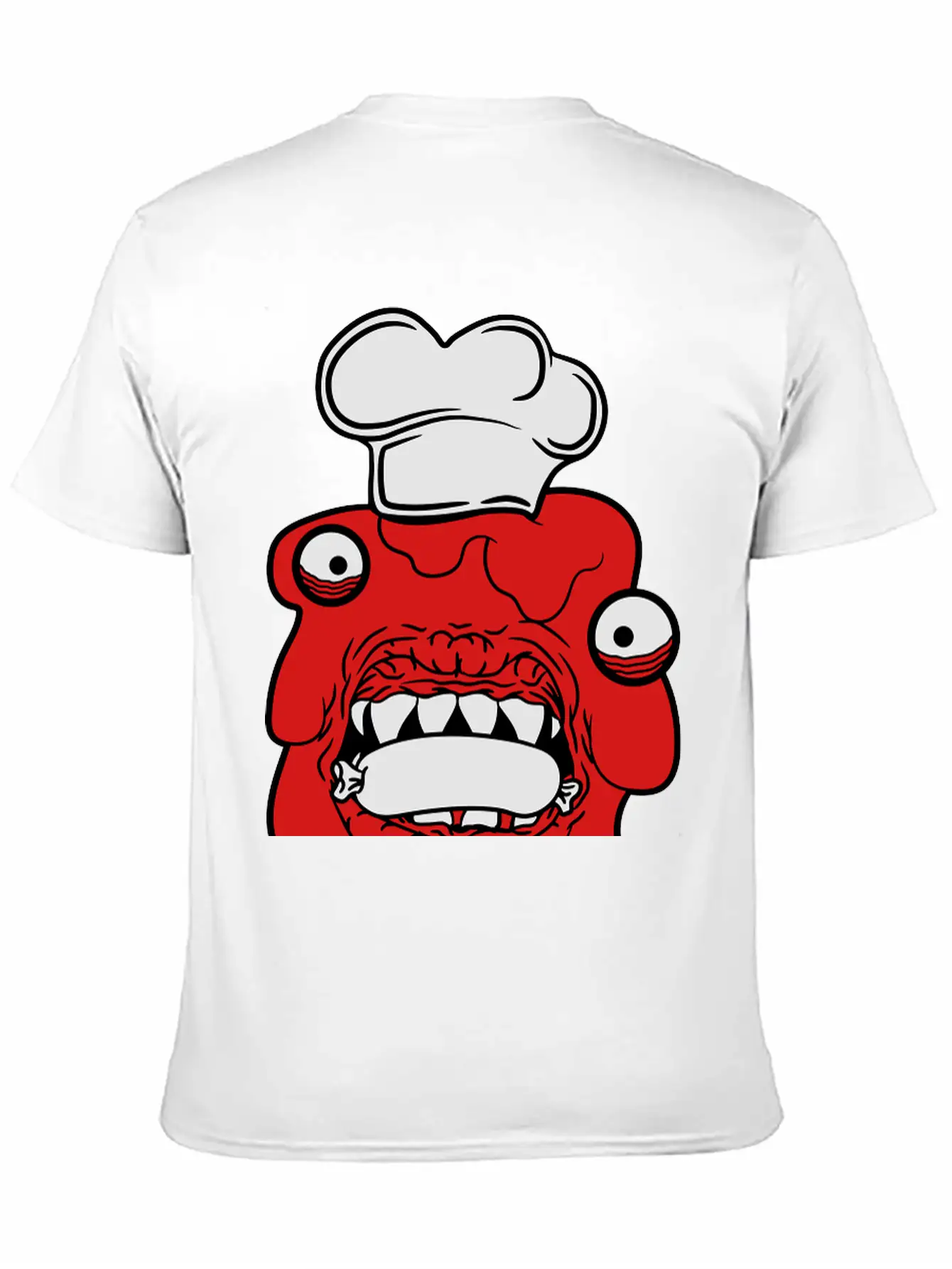 Sausage Cook Eat Chef Apron Hunger Delicious Dange Breathable Soft Cotton T-Shirt – Timeless Casual Look