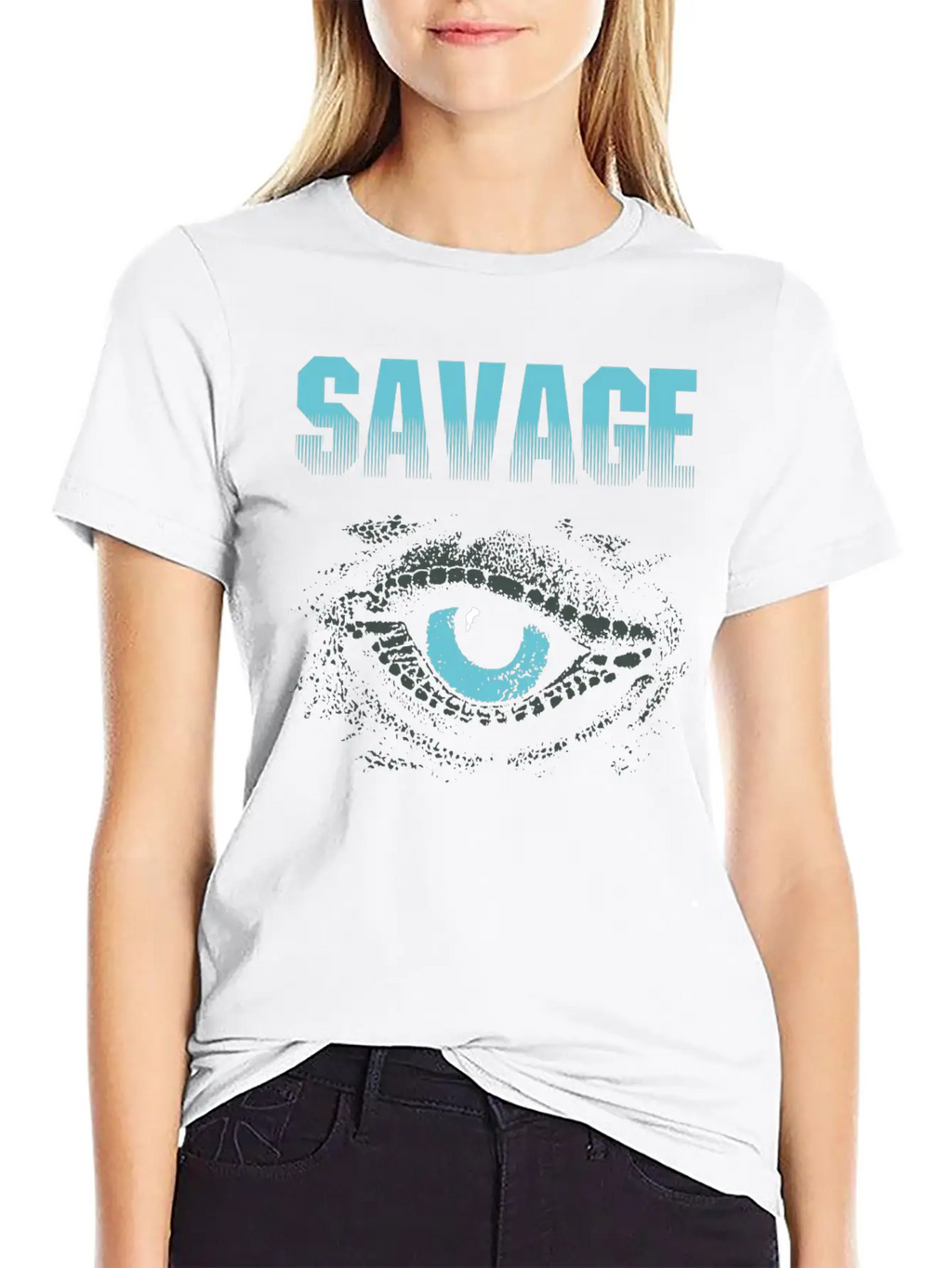 Savage Classic Fit Graphic Tee For Daily Comfort – Unisex Cotton Shirt
