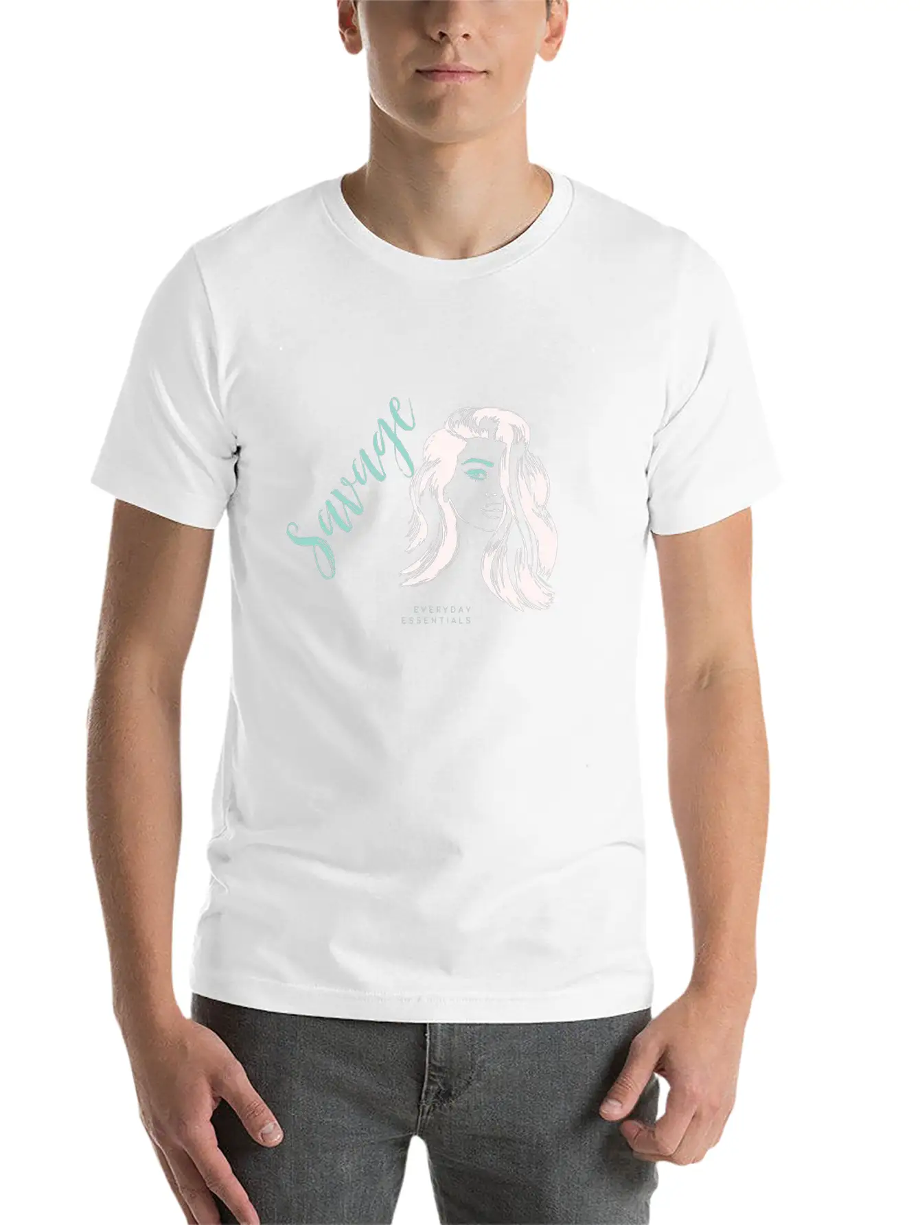 Savage Everyday Essential Essential Cotton Tee For Daily Outfits – Unisex Style
