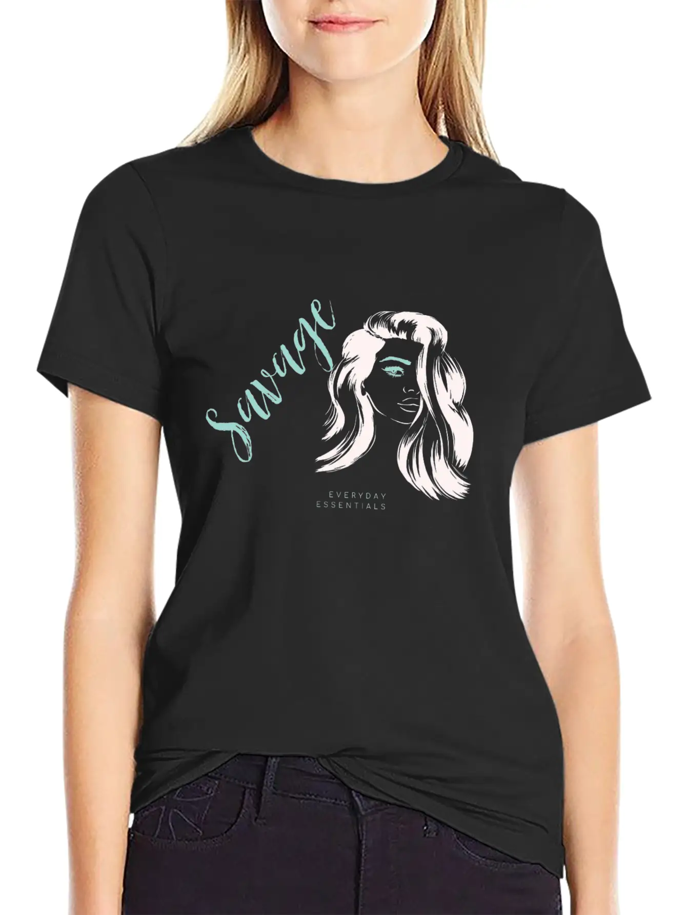 Savage Everyday Essential Essential Cotton Tee For Daily Outfits – Unisex Style