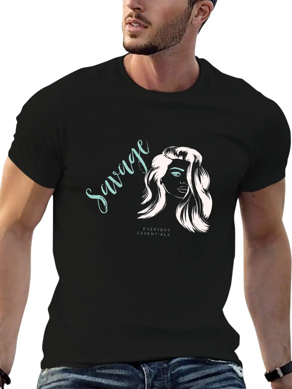Savage Everyday Essential Essential Cotton Tee For Daily Outfits – Unisex Style