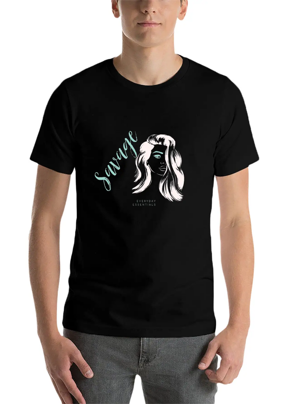 Savage Everyday Essential Essential Cotton Tee For Daily Outfits – Unisex Style