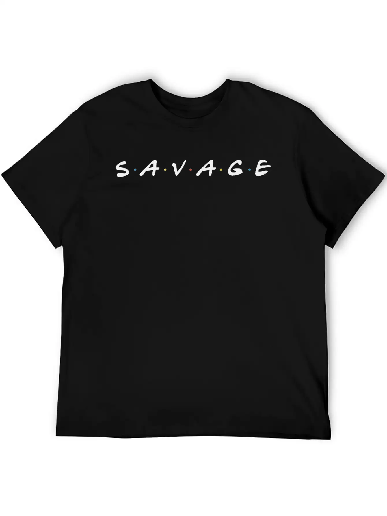 Savage Unisex Casual T-Shirt – Clean Design For Daily Comfort