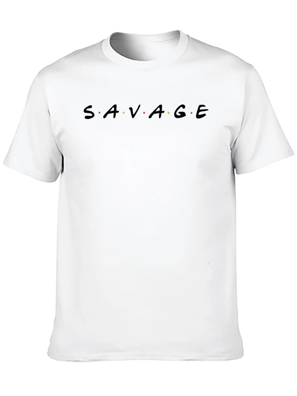 Savage Unisex Casual T-Shirt – Clean Design For Daily Comfort