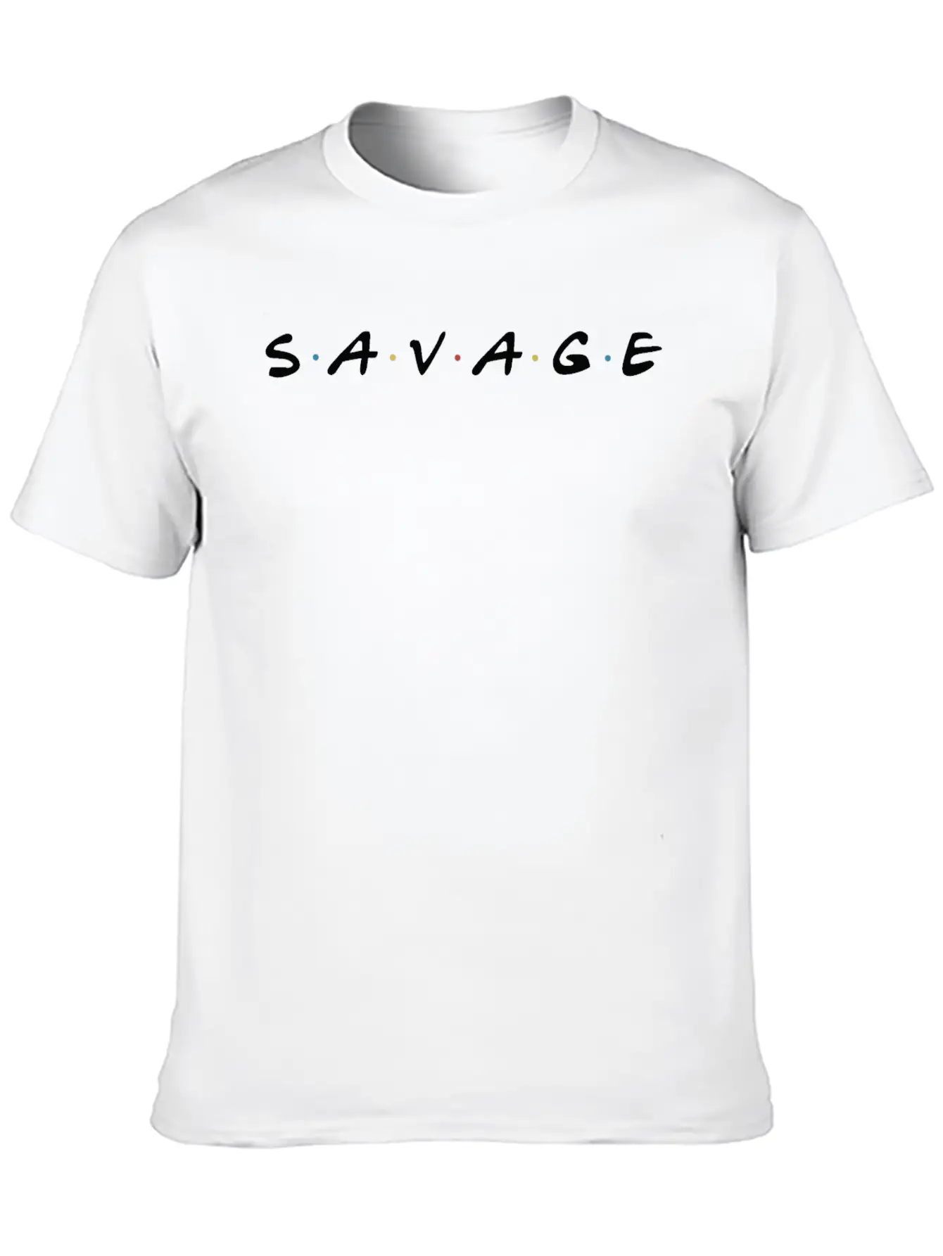 Savage Unisex Casual T-Shirt – Clean Design For Daily Comfort
