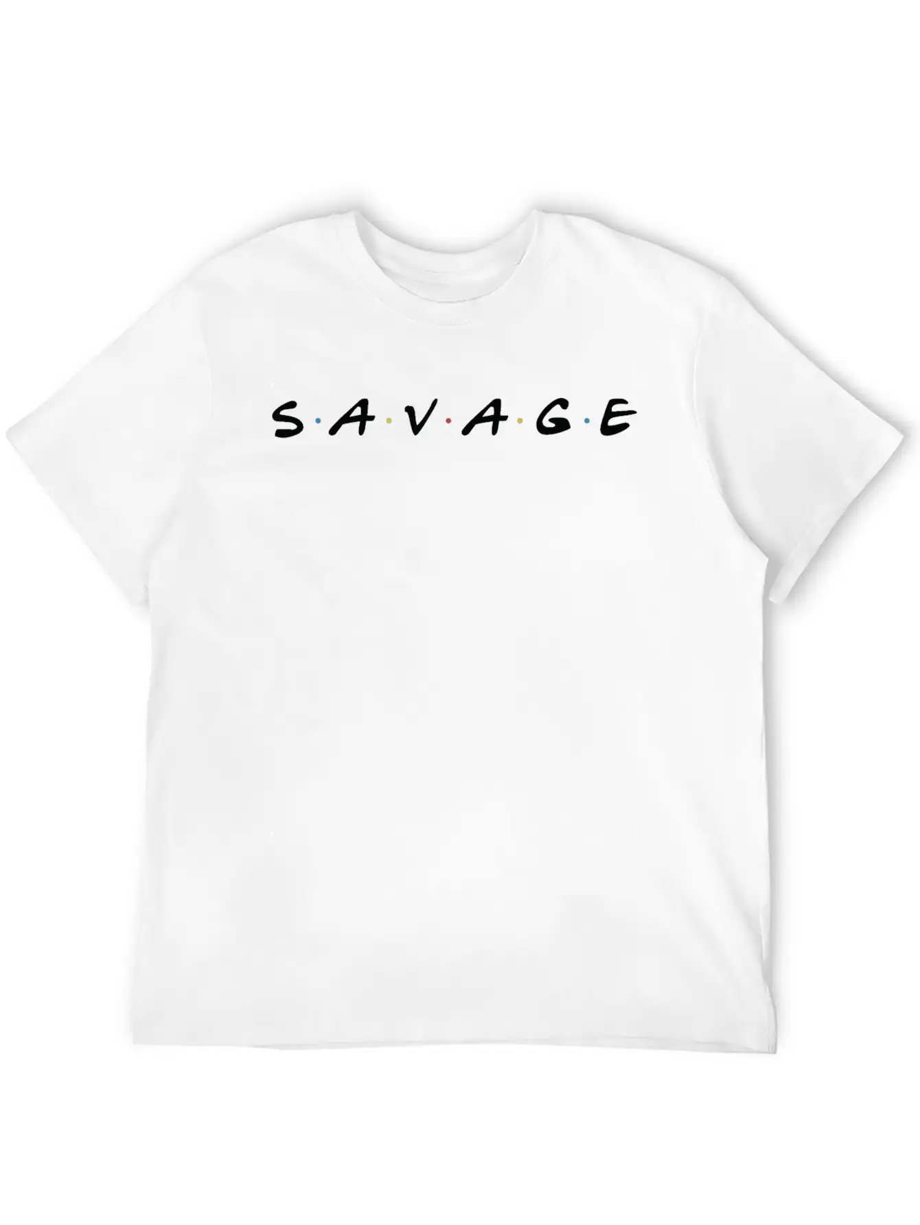 Savage Unisex Casual T-Shirt – Clean Design For Daily Comfort