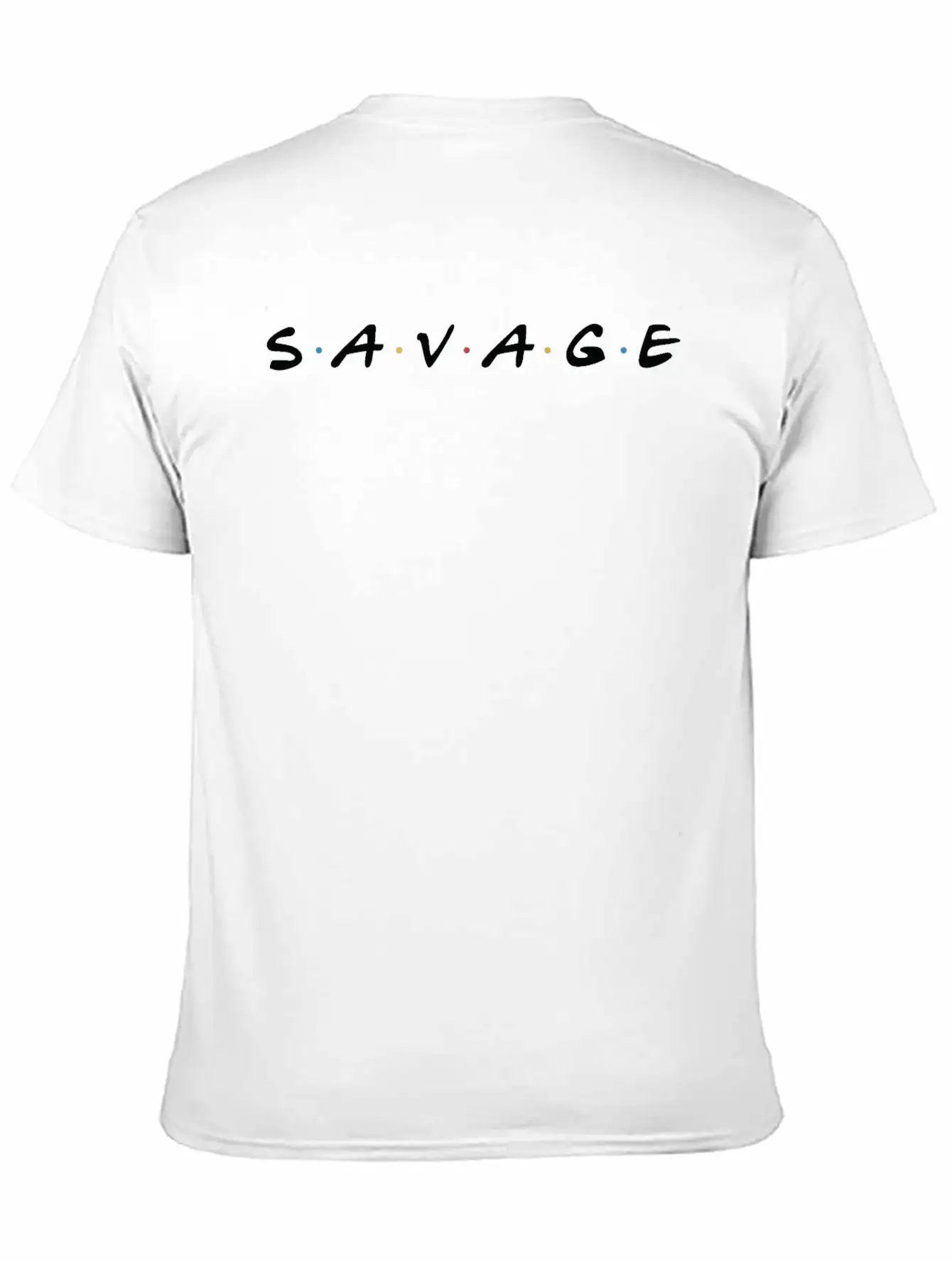 Savage Unisex Casual T-Shirt – Clean Design For Daily Comfort