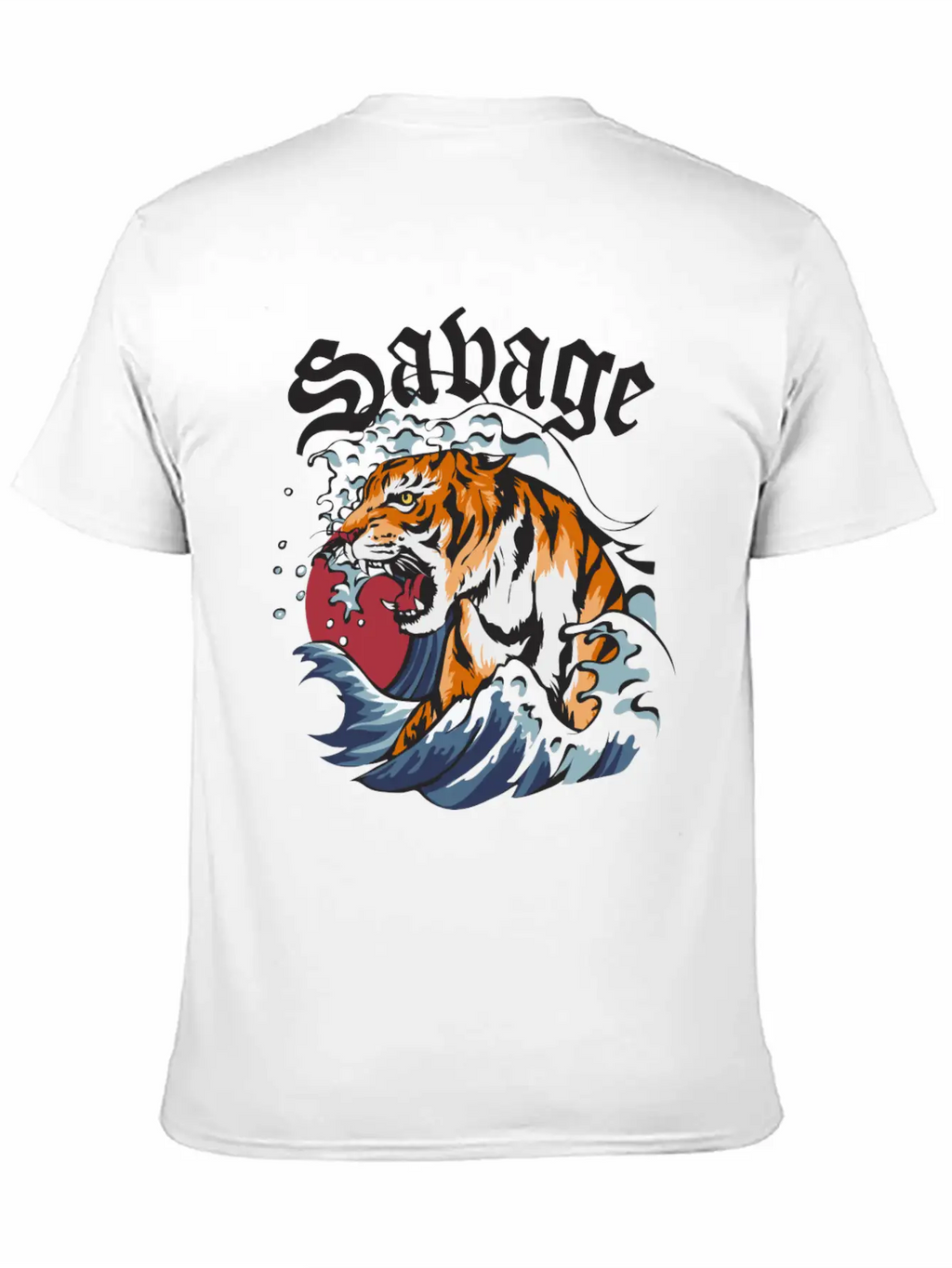 SAVAGE Unisex Short Sleeve Soft Cotton T-Shirt – Casual Everyday Wear