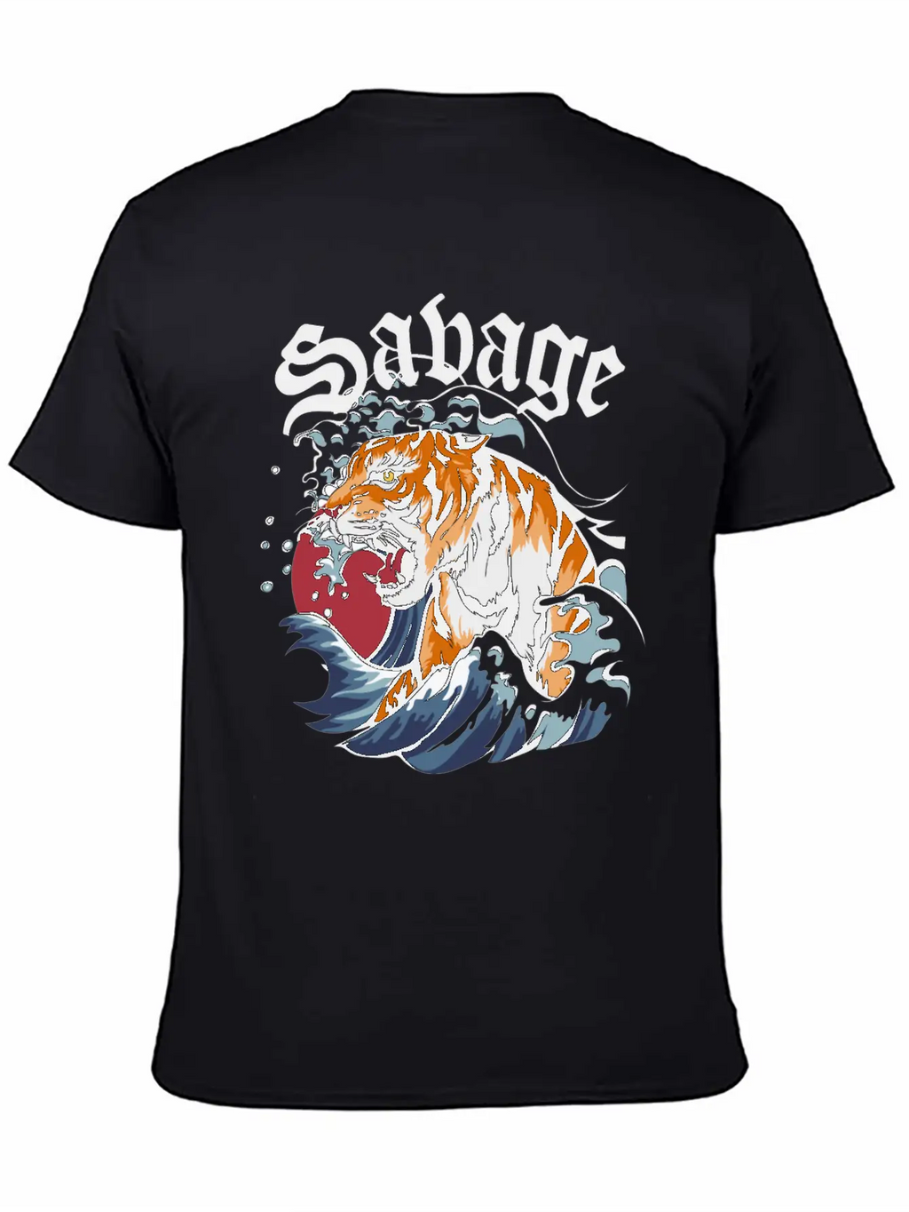 SAVAGE Unisex Short Sleeve Soft Cotton T-Shirt – Casual Everyday Wear