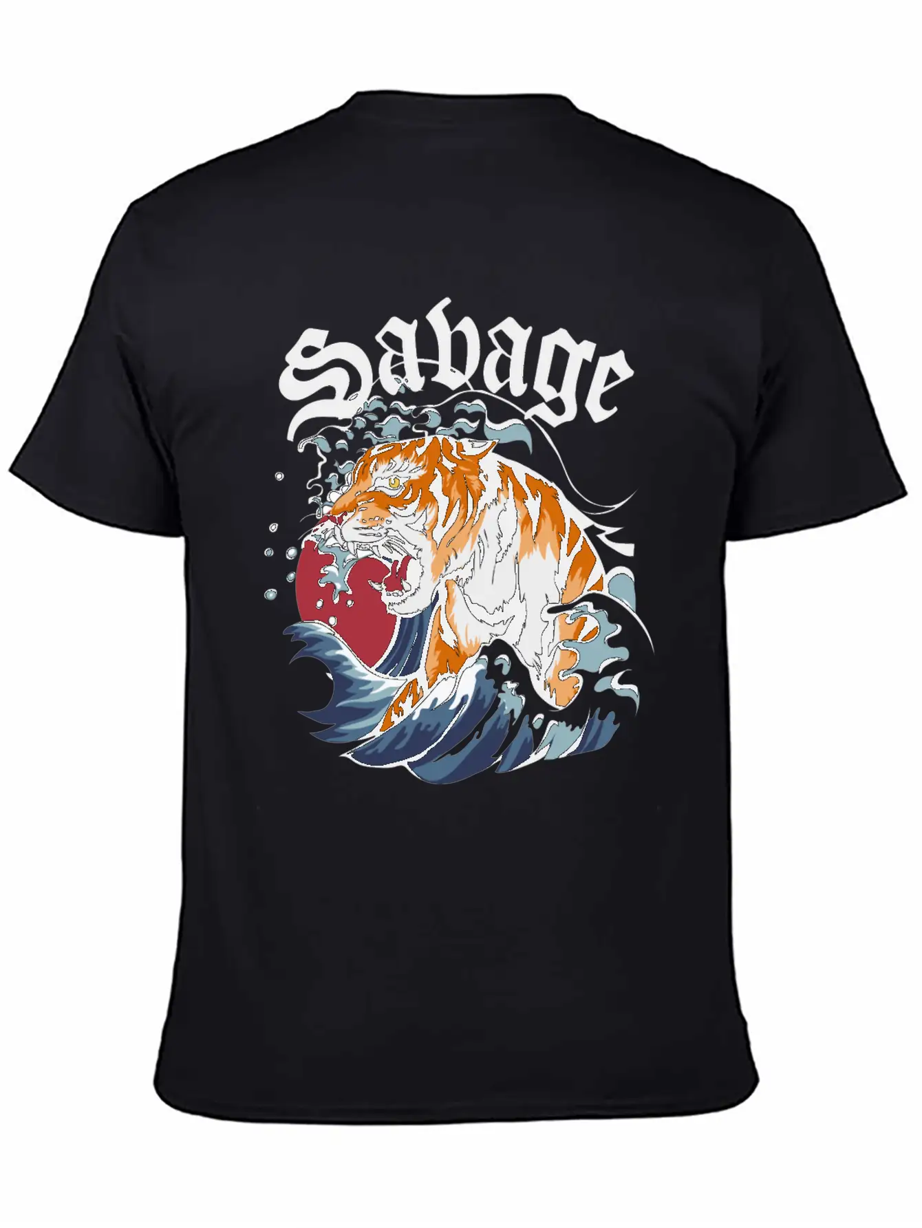 SAVAGE Unisex Short Sleeve Soft Cotton T-Shirt – Casual Everyday Wear