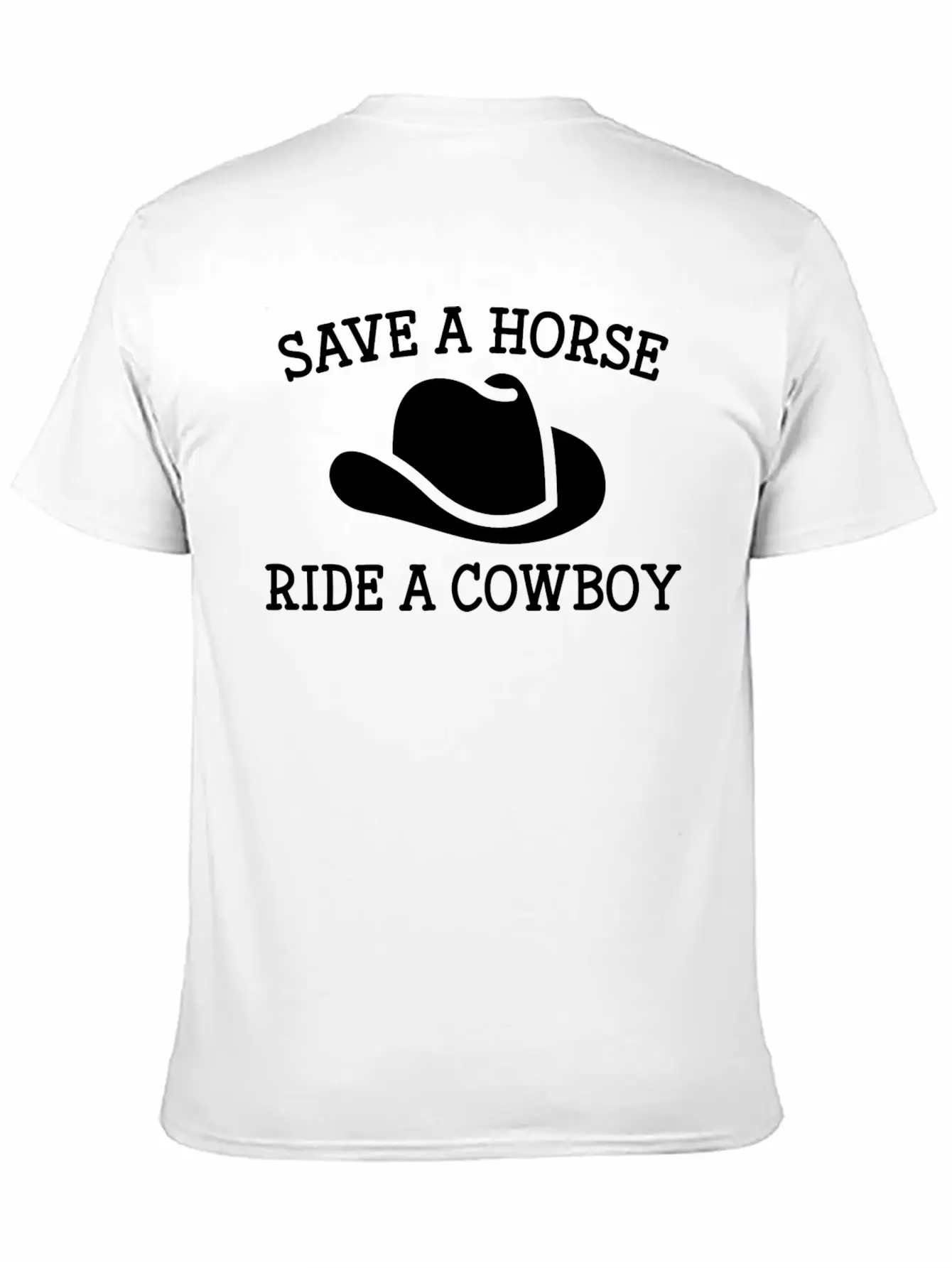 Save A Horse Unisex Casual T-Shirt – Clean Design For Daily Comfort