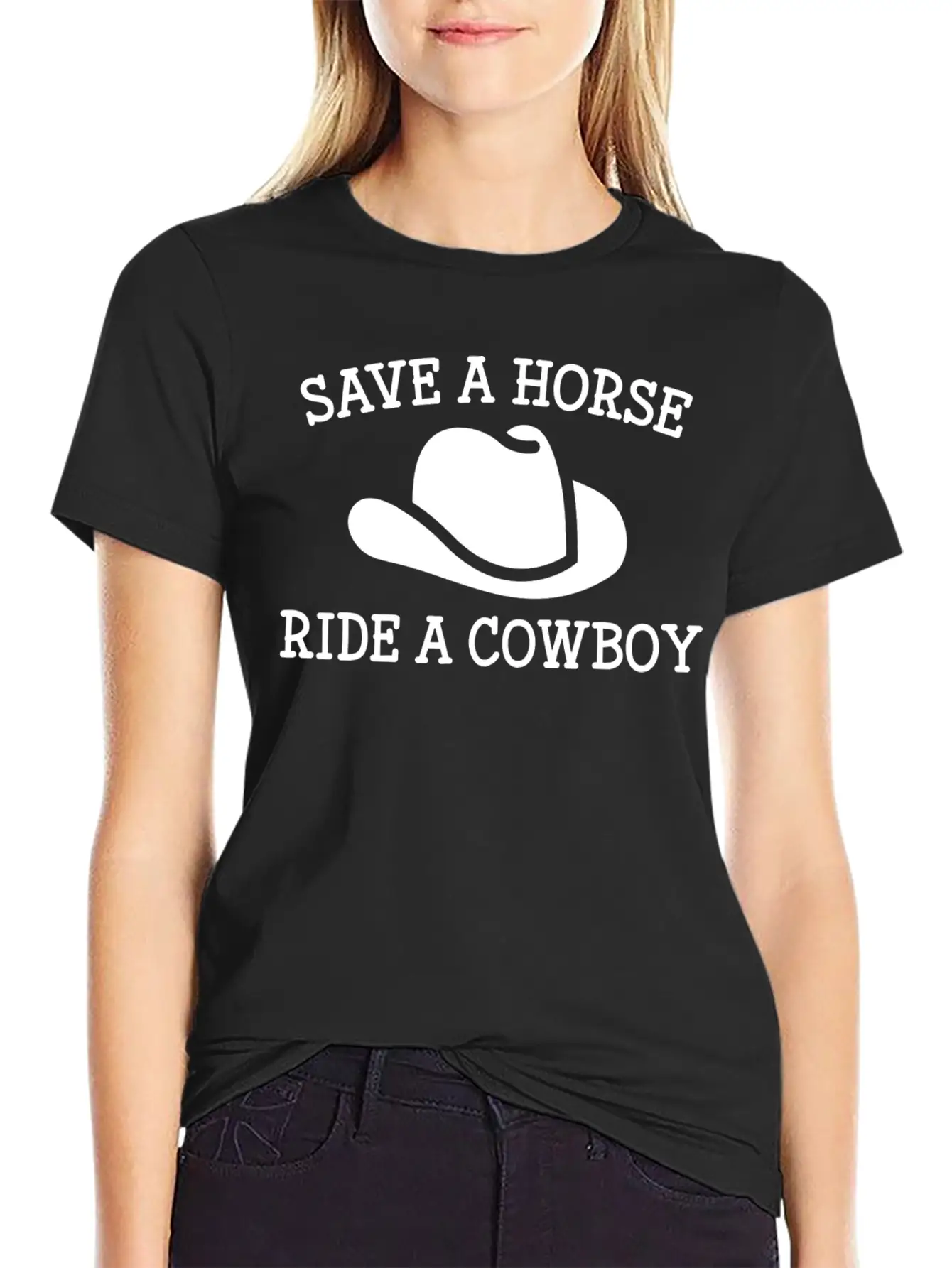 Save A Horse Unisex Casual T-Shirt – Clean Design For Daily Comfort