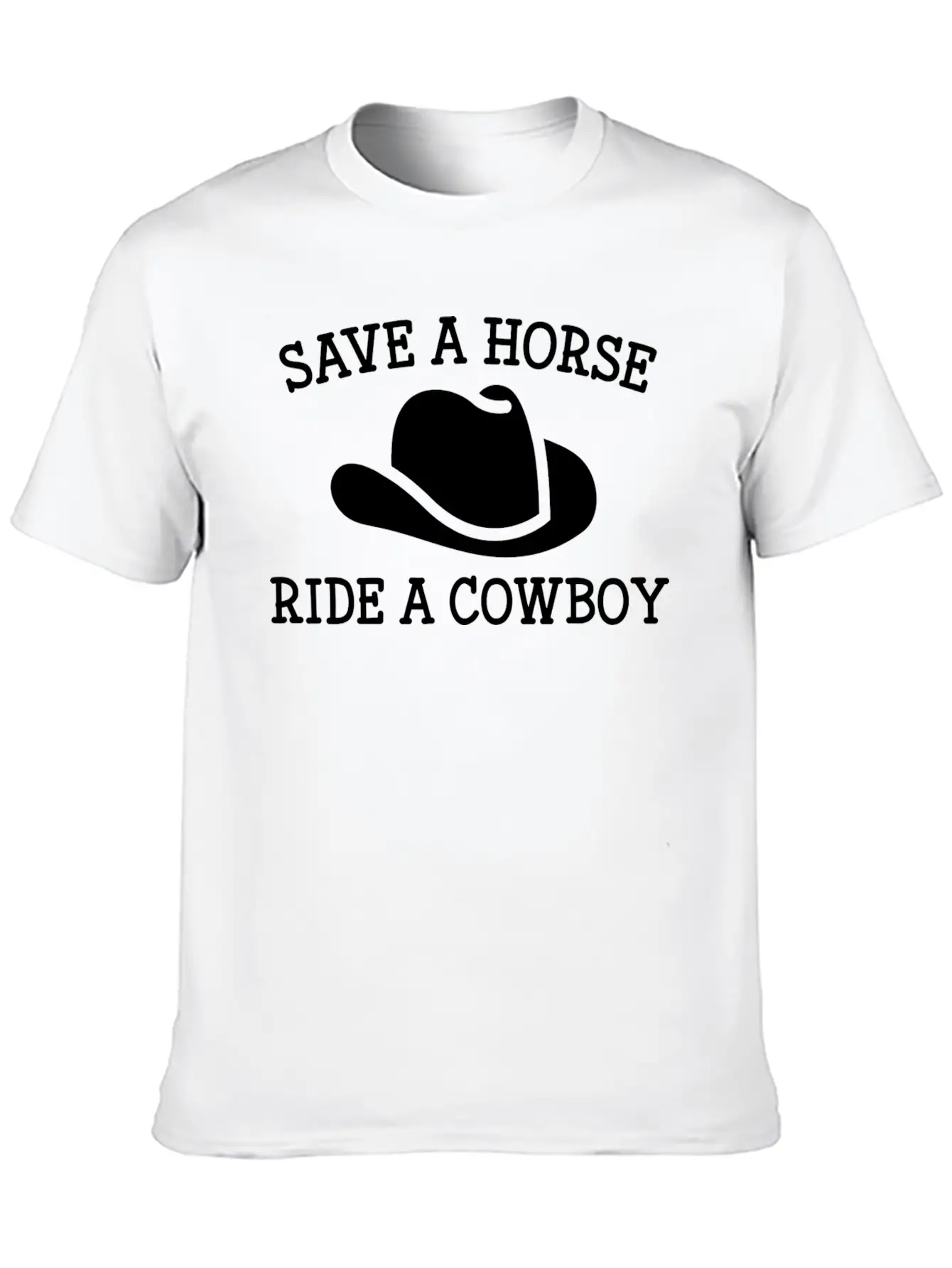 Save A Horse Unisex Casual T-Shirt – Clean Design For Daily Comfort