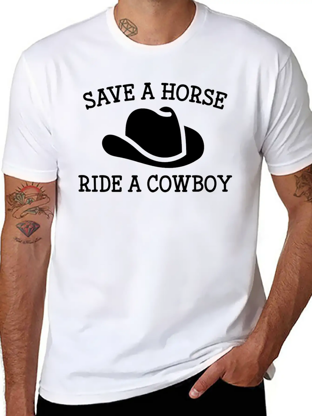 Save A Horse Unisex Casual T-Shirt – Clean Design For Daily Comfort