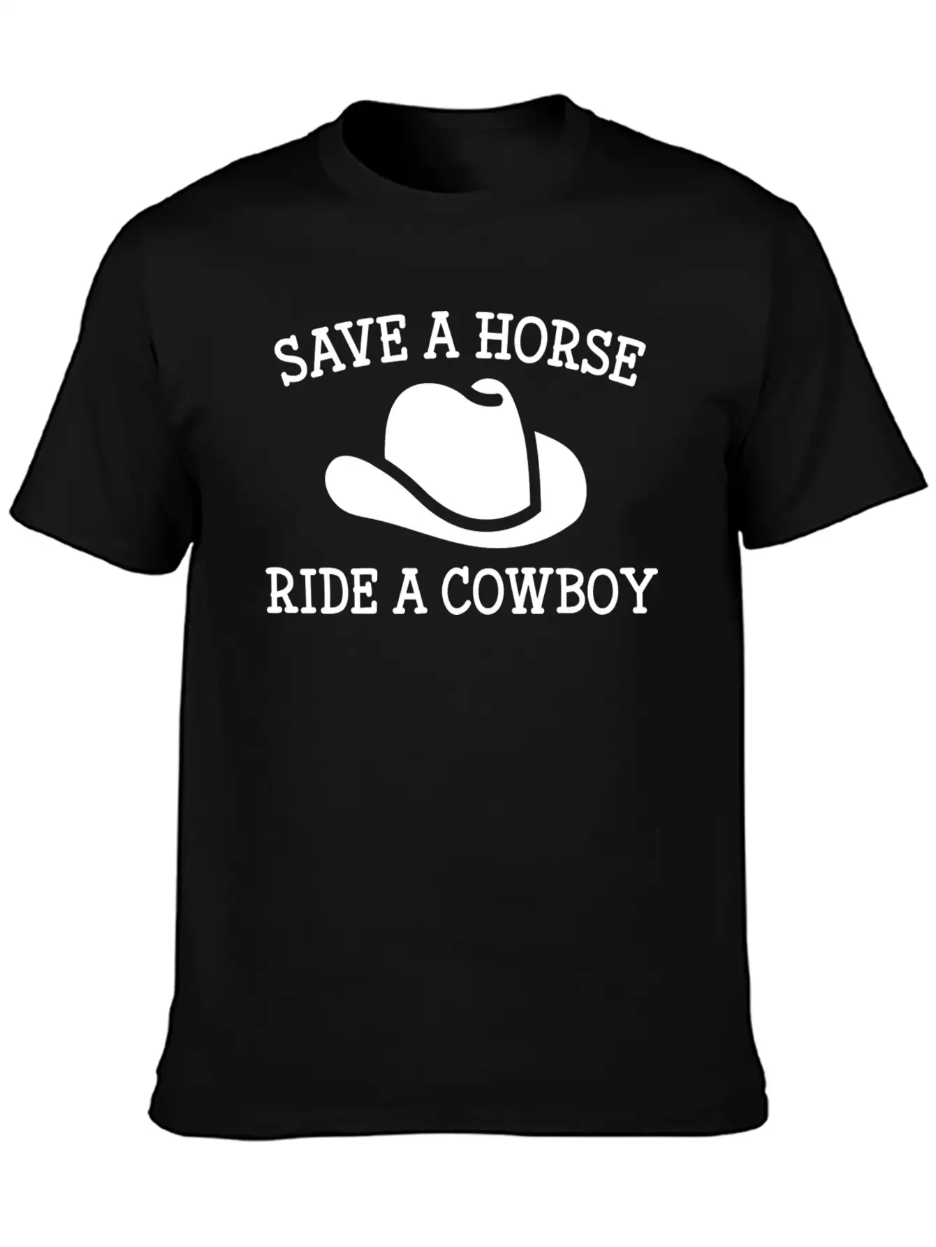 Save A Horse Unisex Casual T-Shirt – Clean Design For Daily Comfort