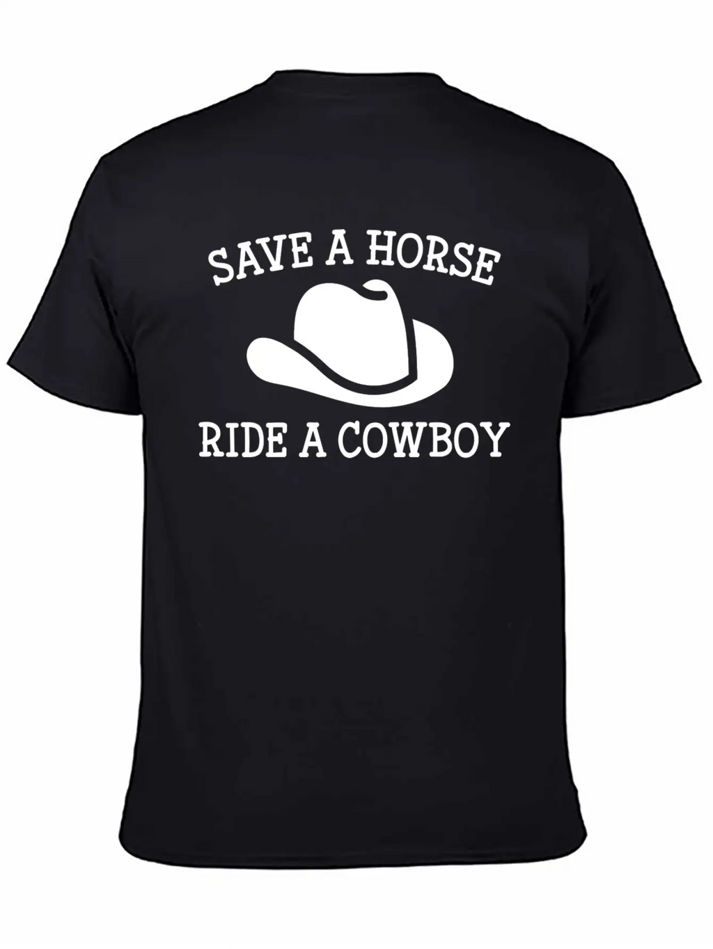 Save A Horse Unisex Casual T-Shirt – Clean Design For Daily Comfort