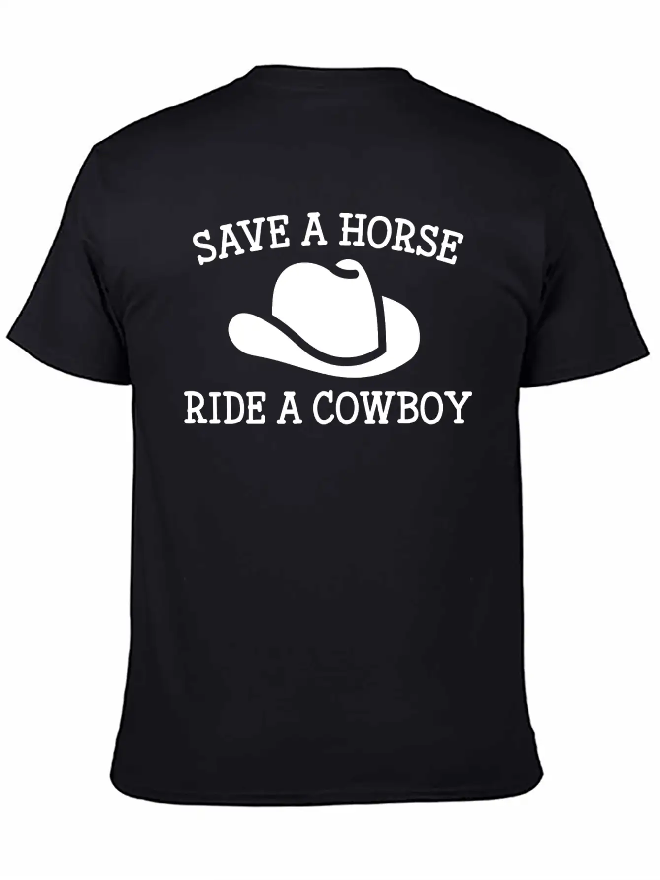 Save A Horse Unisex Casual T-Shirt – Clean Design For Daily Comfort
