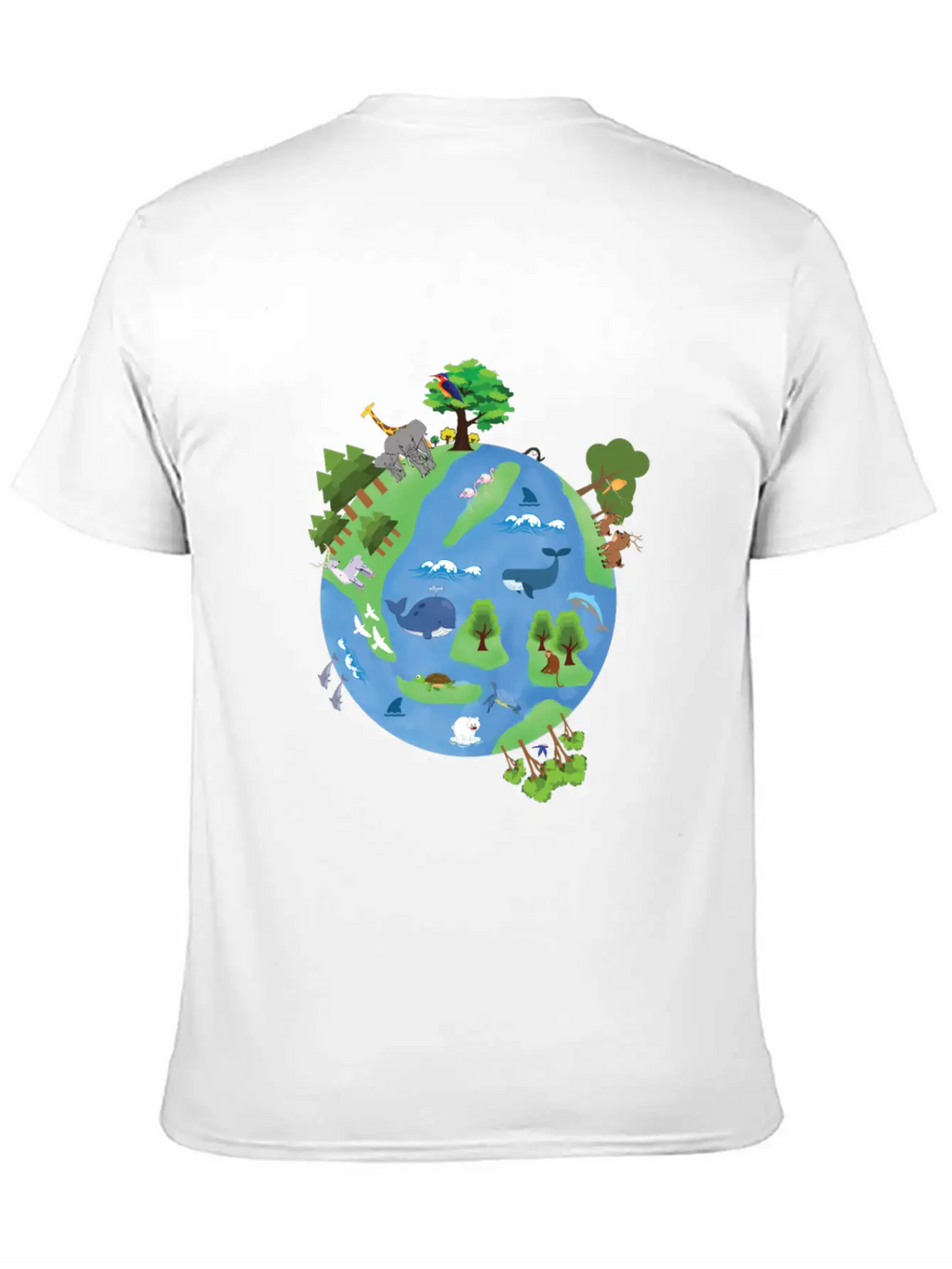 Save Earth Save Us, Earth Day Unisex Casual T-Shirt – Clean Design For Daily Comfort