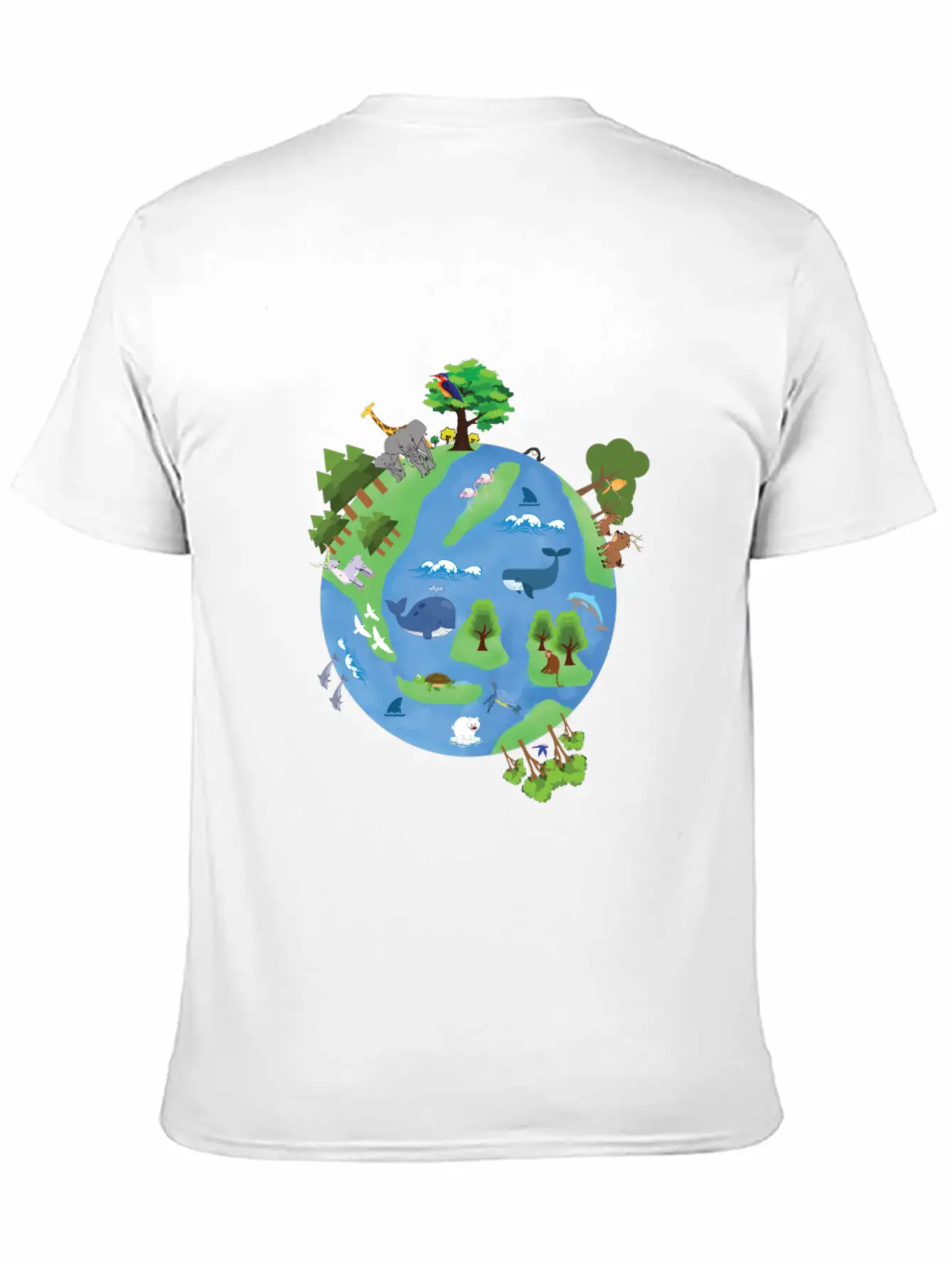 Save Earth Save Us, Earth Day Unisex Casual T-Shirt – Clean Design For Daily Comfort