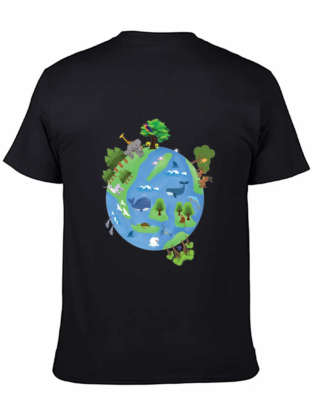 Save Earth Save Us, Earth Day Unisex Casual T-Shirt – Clean Design For Daily Comfort