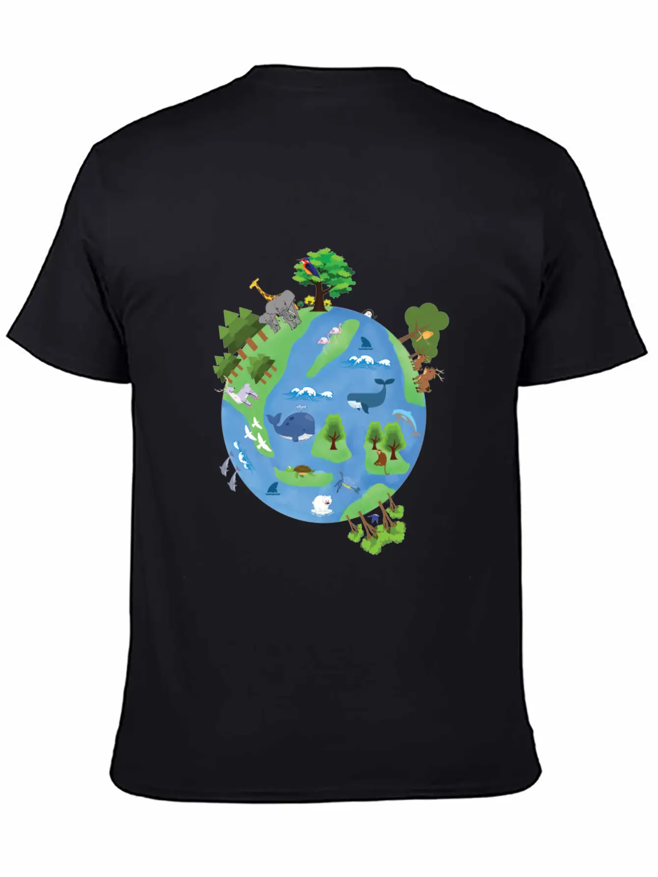Save Earth Save Us, Earth Day Unisex Casual T-Shirt – Clean Design For Daily Comfort