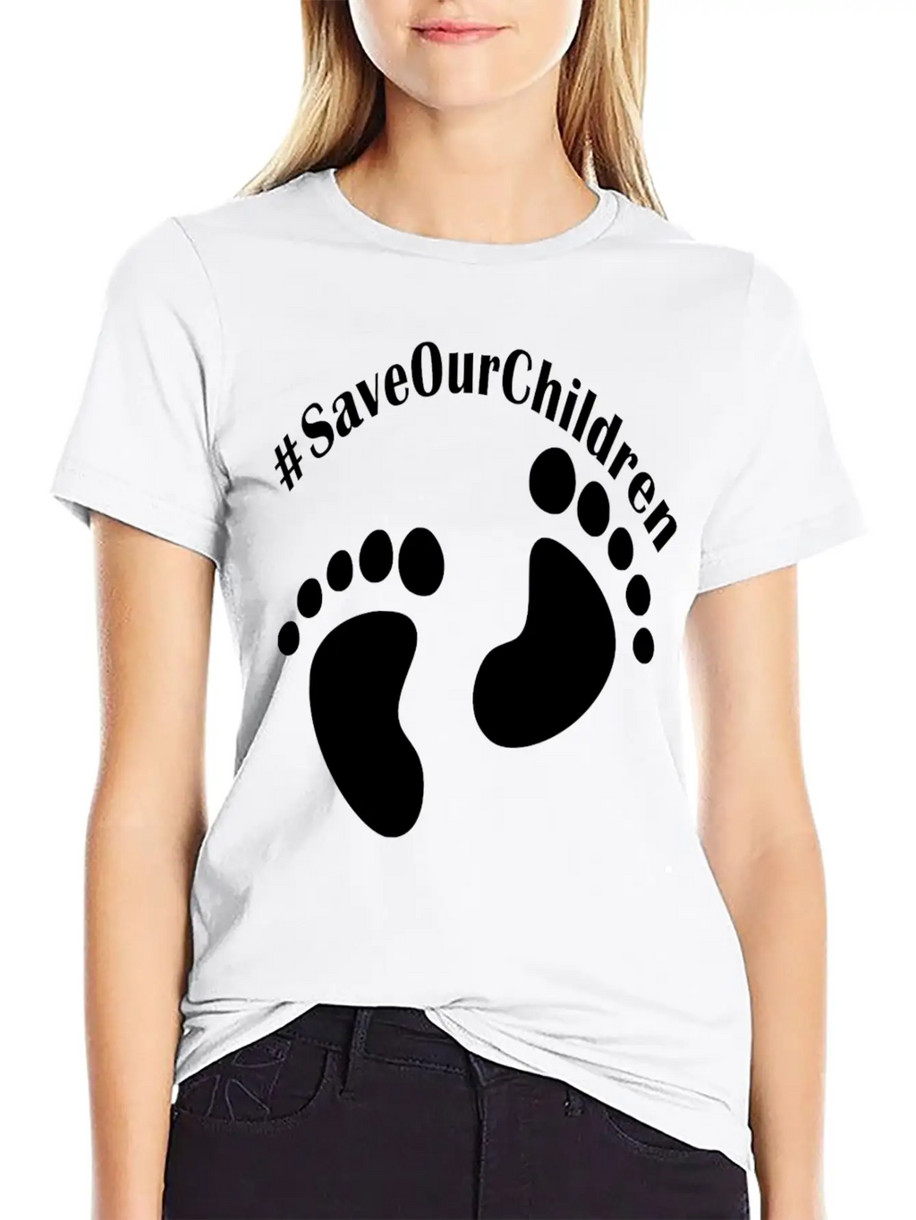 Save Our Childr En Unisex Short Sleeve Soft Cotton T-Shirt – Casual Everyday Wear