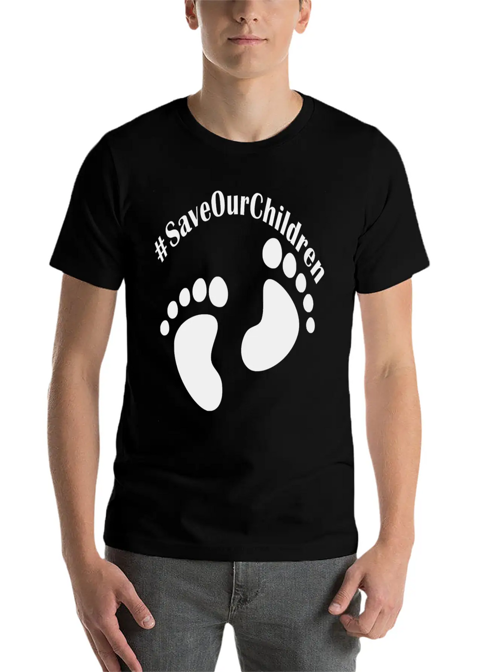 Save Our Childr En Unisex Short Sleeve Soft Cotton T-Shirt – Casual Everyday Wear