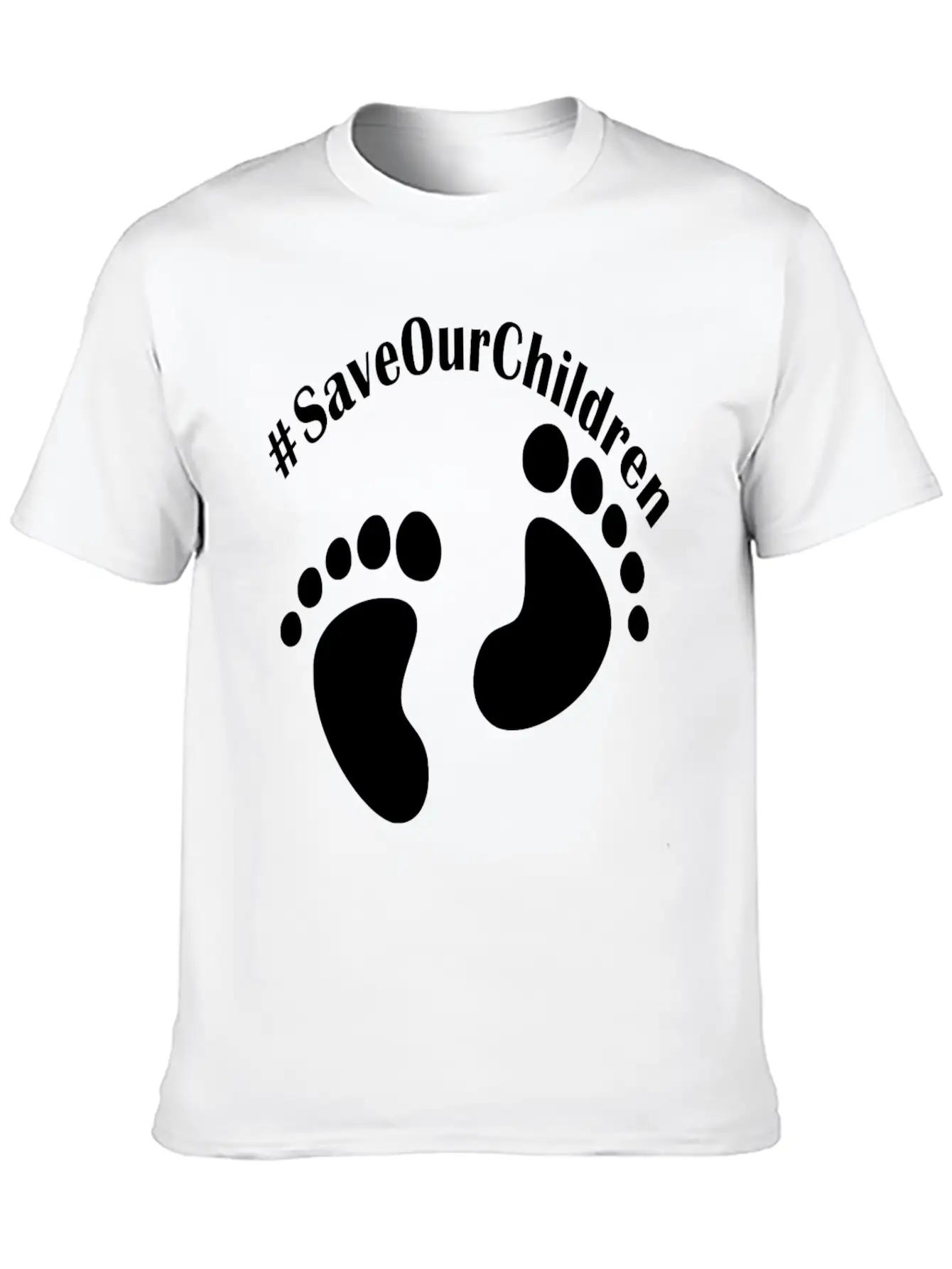 Save Our Childr En Unisex Short Sleeve Soft Cotton T-Shirt – Casual Everyday Wear