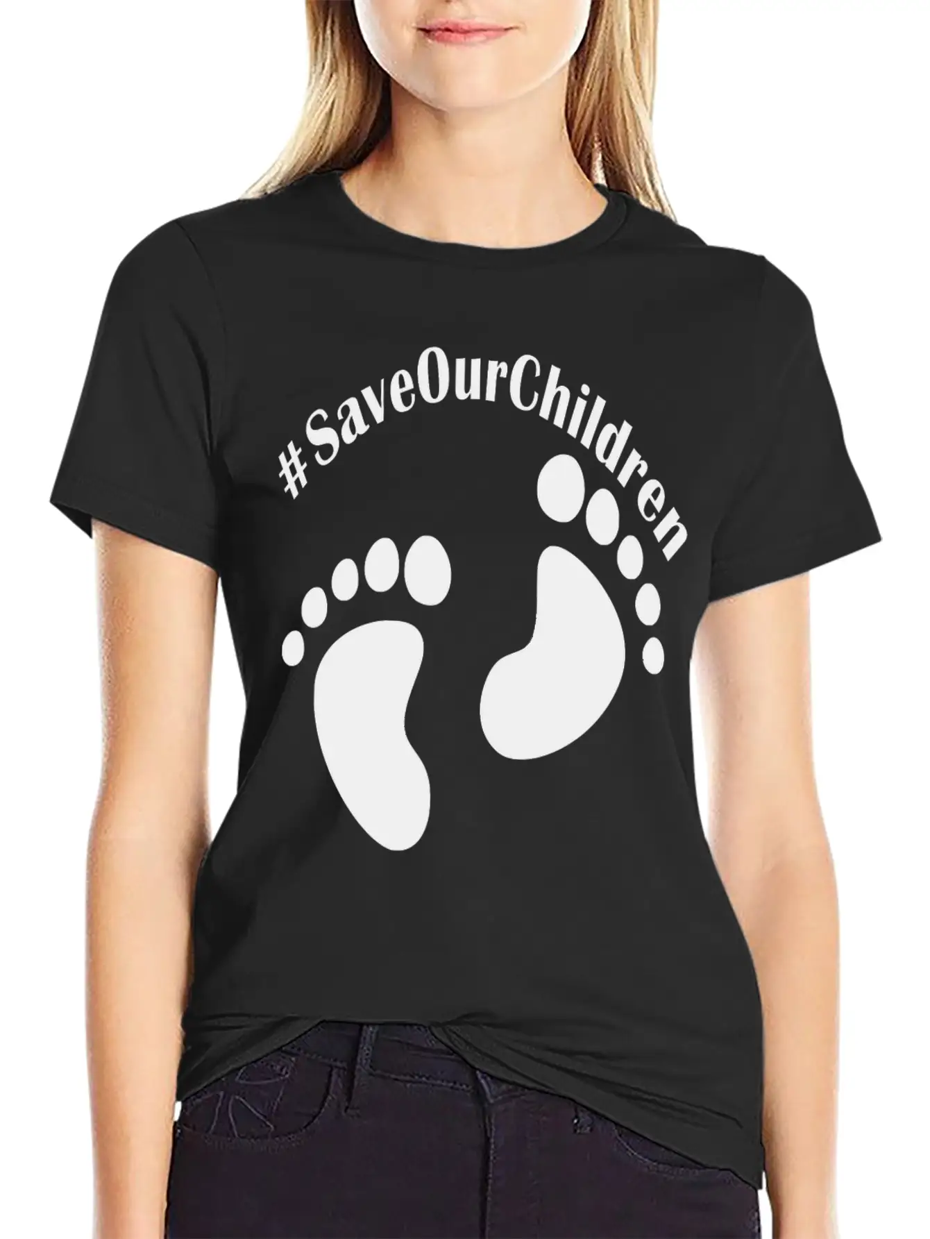 Save Our Childr En Unisex Short Sleeve Soft Cotton T-Shirt – Casual Everyday Wear