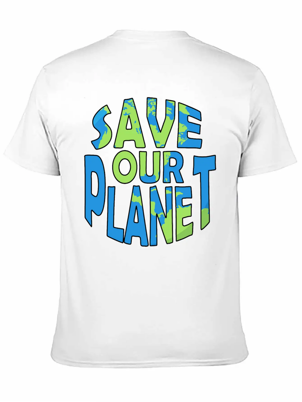 Save Our Planet Climate Change Gift Ecology Unisex Casual T-Shirt – Clean Design For Daily Comfort