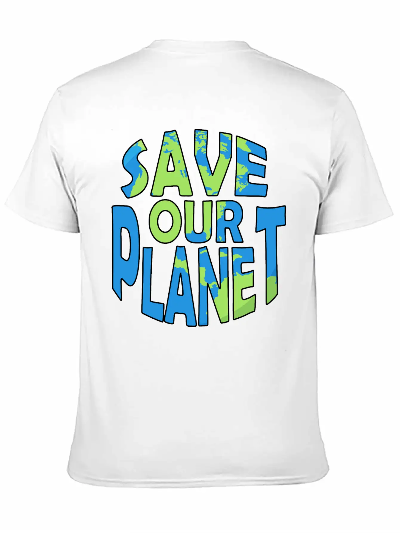 Save Our Planet Climate Change Gift Ecology Unisex Casual T-Shirt – Clean Design For Daily Comfort