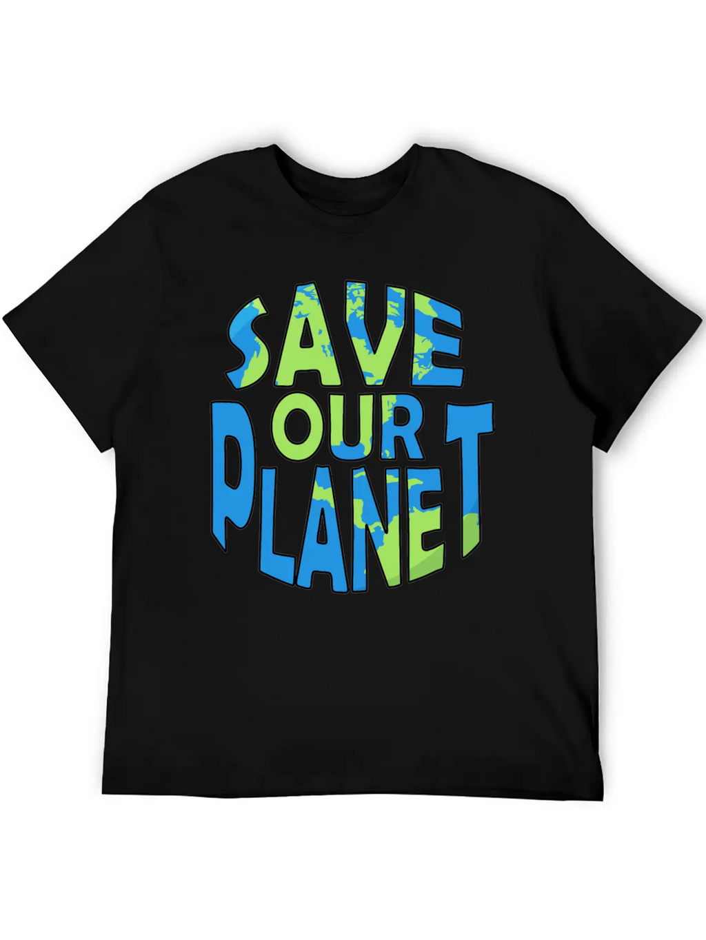 Save Our Planet Climate Change Gift Ecology Unisex Casual T-Shirt – Clean Design For Daily Comfort