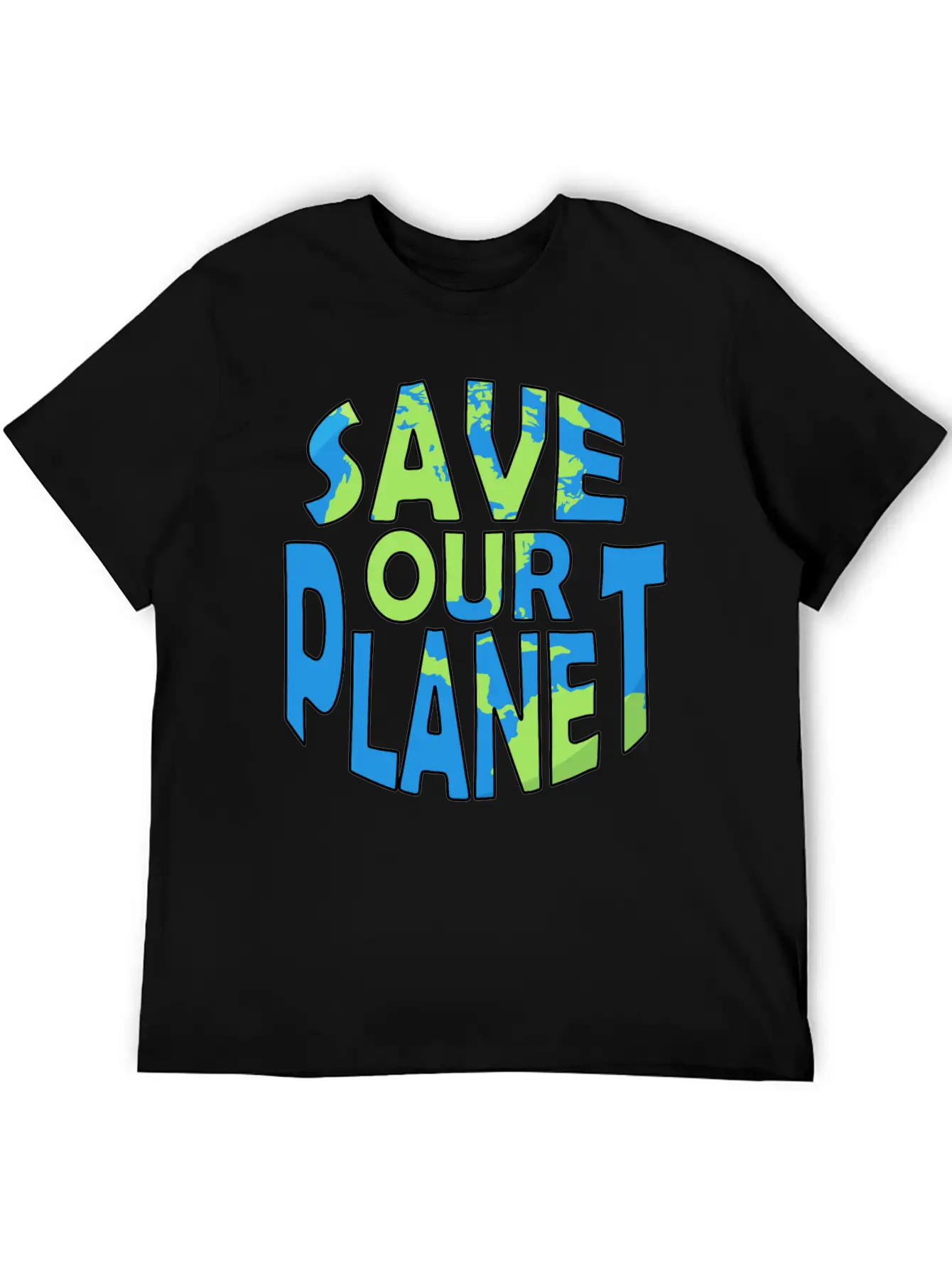 Save Our Planet Climate Change Gift Ecology Unisex Casual T-Shirt – Clean Design For Daily Comfort