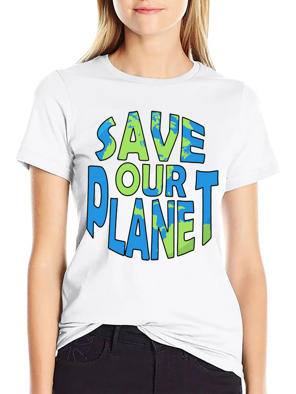 Save Our Planet Climate Change Gift Ecology Unisex Casual T-Shirt – Clean Design For Daily Comfort