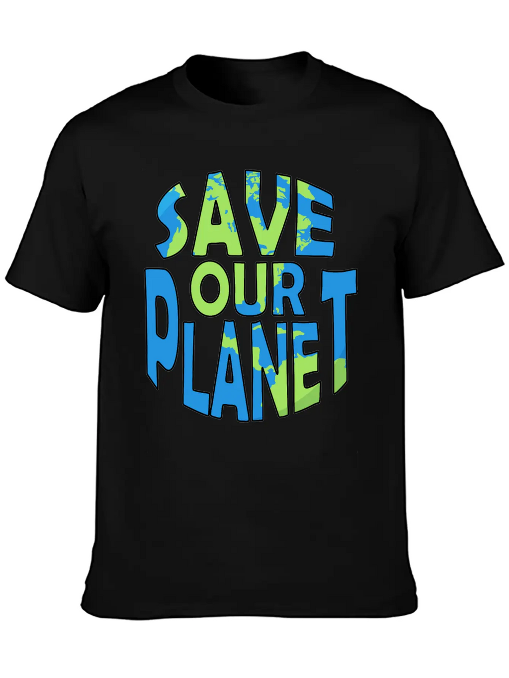 Save Our Planet Climate Change Gift Ecology Unisex Casual T-Shirt – Clean Design For Daily Comfort
