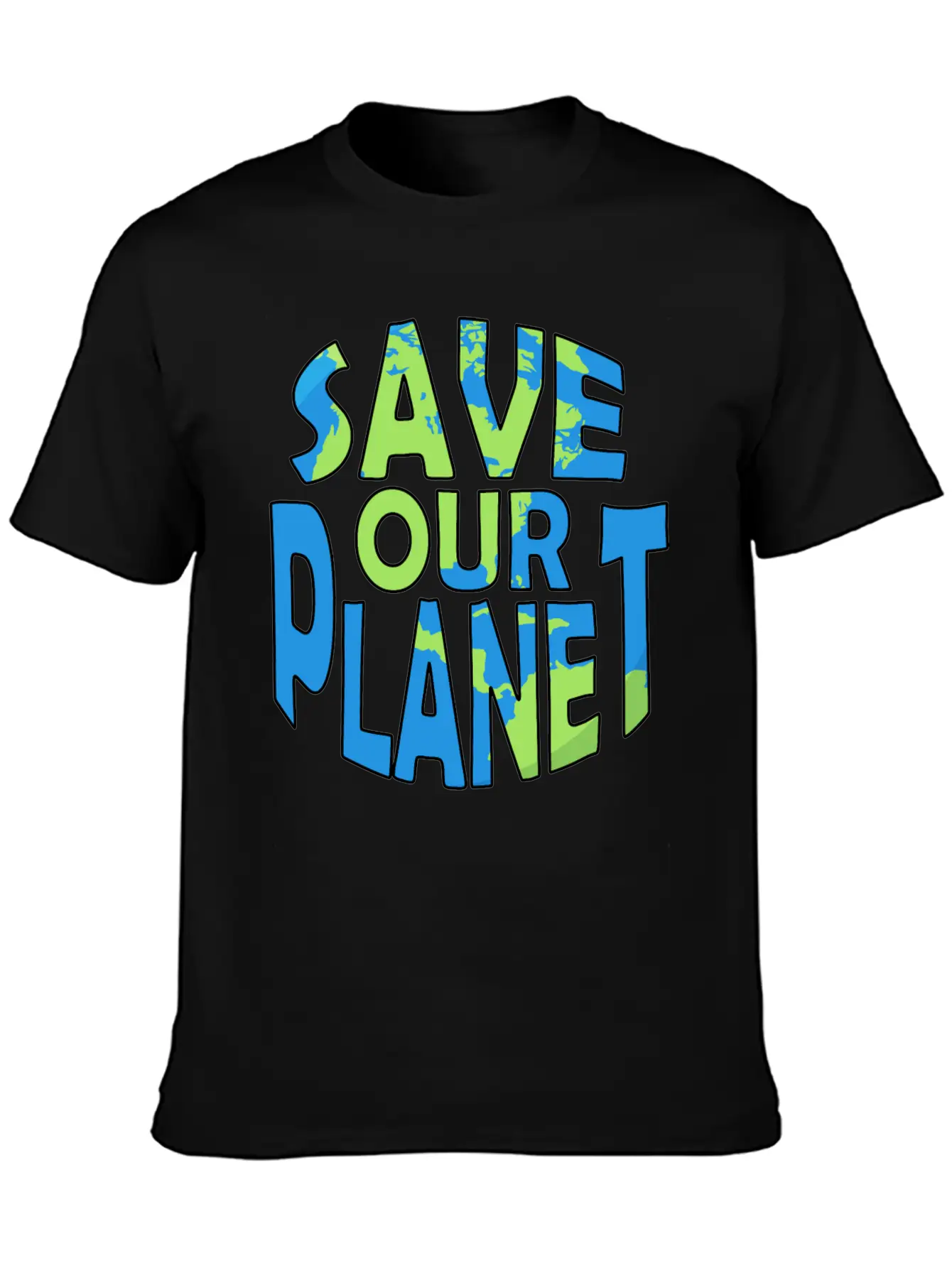 Save Our Planet Climate Change Gift Ecology Unisex Casual T-Shirt – Clean Design For Daily Comfort
