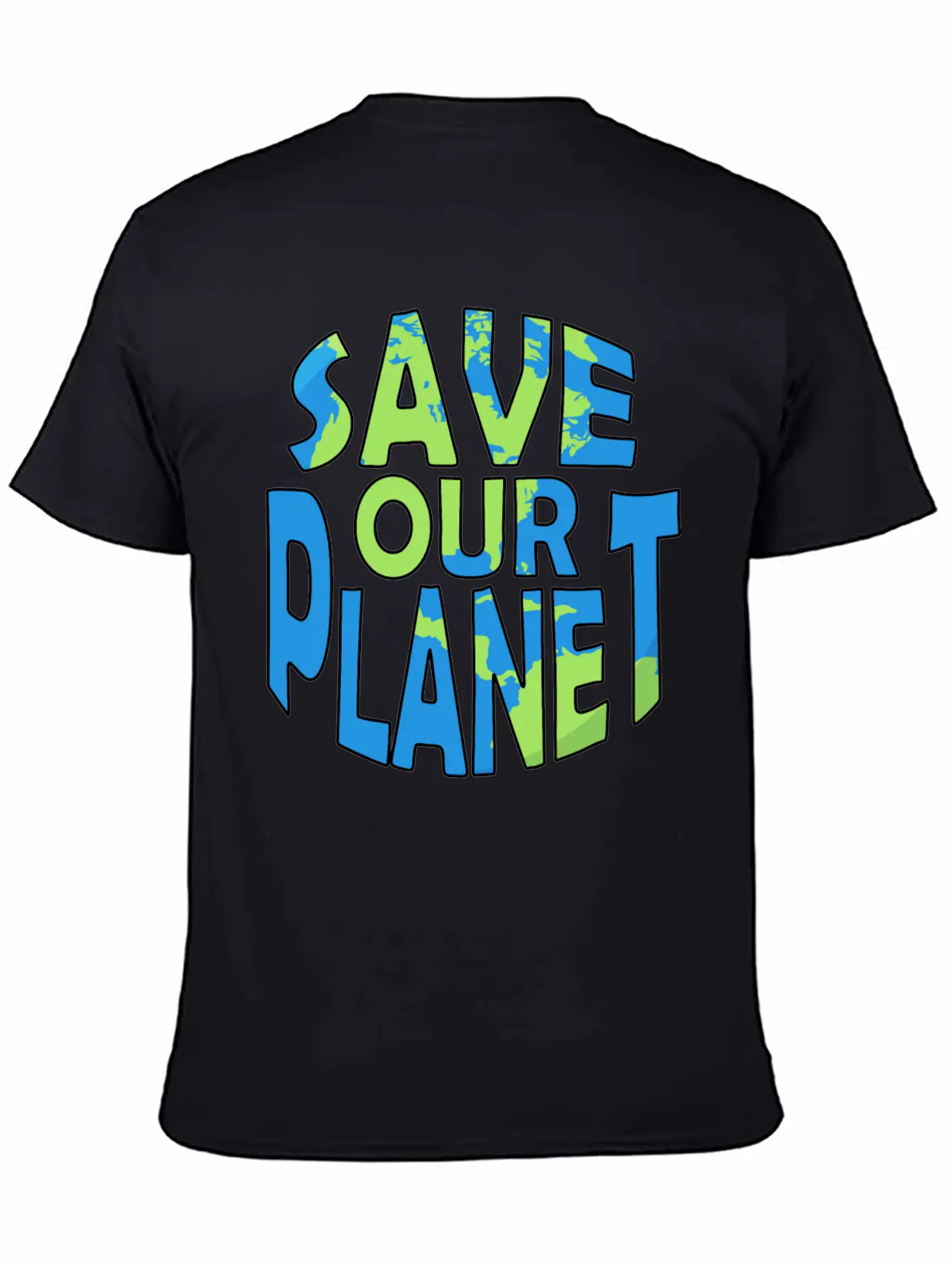 Save Our Planet Climate Change Gift Ecology Unisex Casual T-Shirt – Clean Design For Daily Comfort