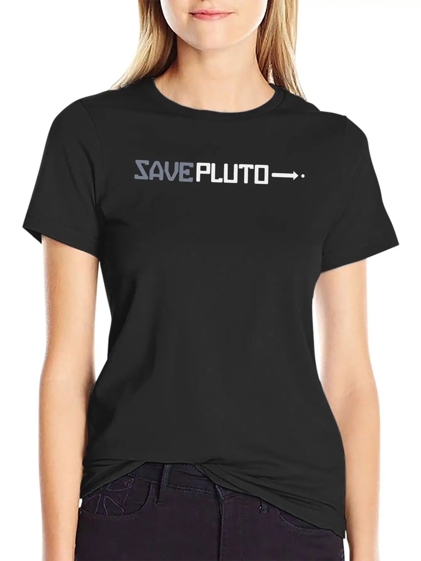 Save Pluto Stylish Everyday T-Shirt – Unisex Basic Cotton Tee