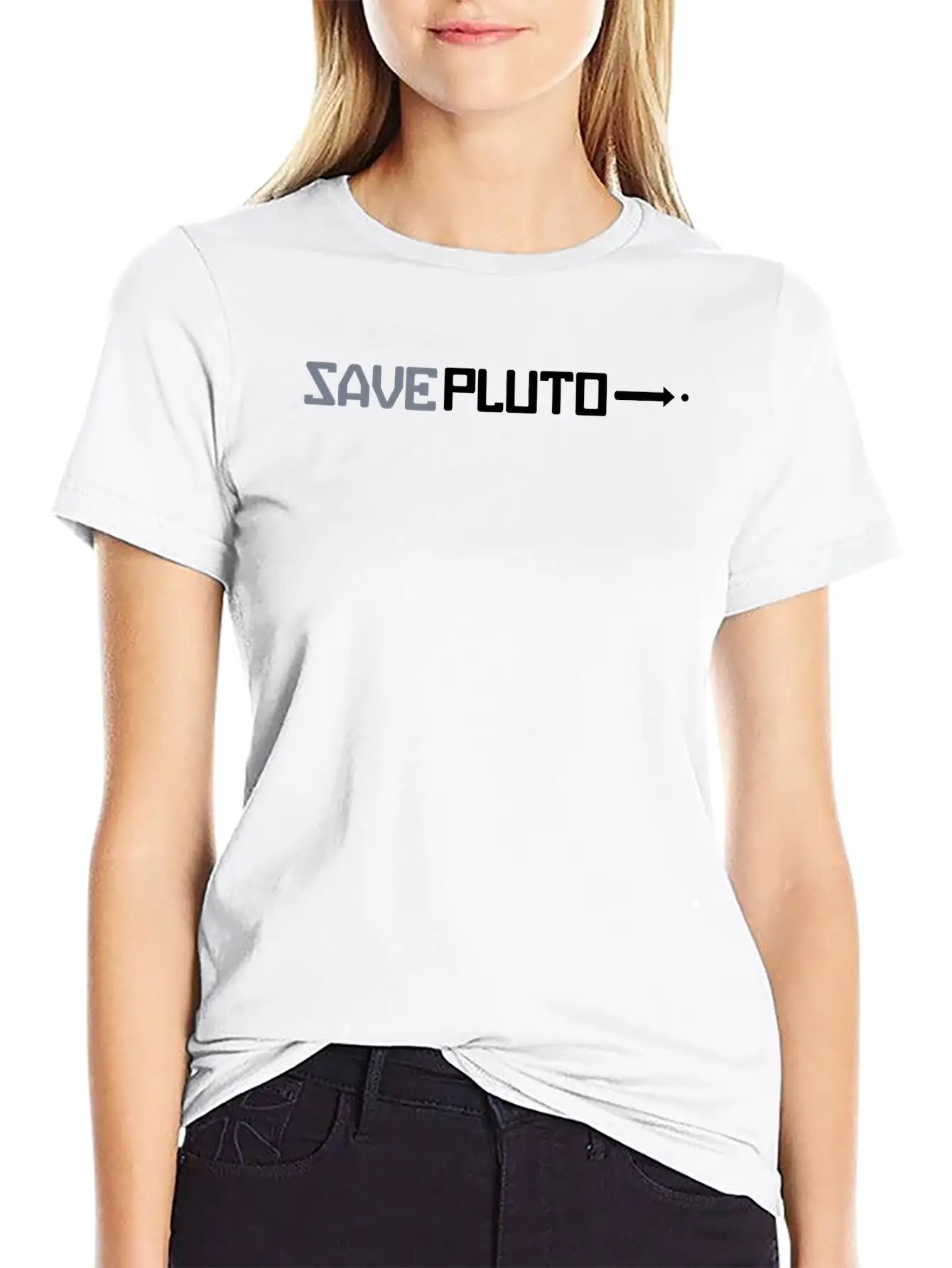 Save Pluto Stylish Everyday T-Shirt – Unisex Basic Cotton Tee