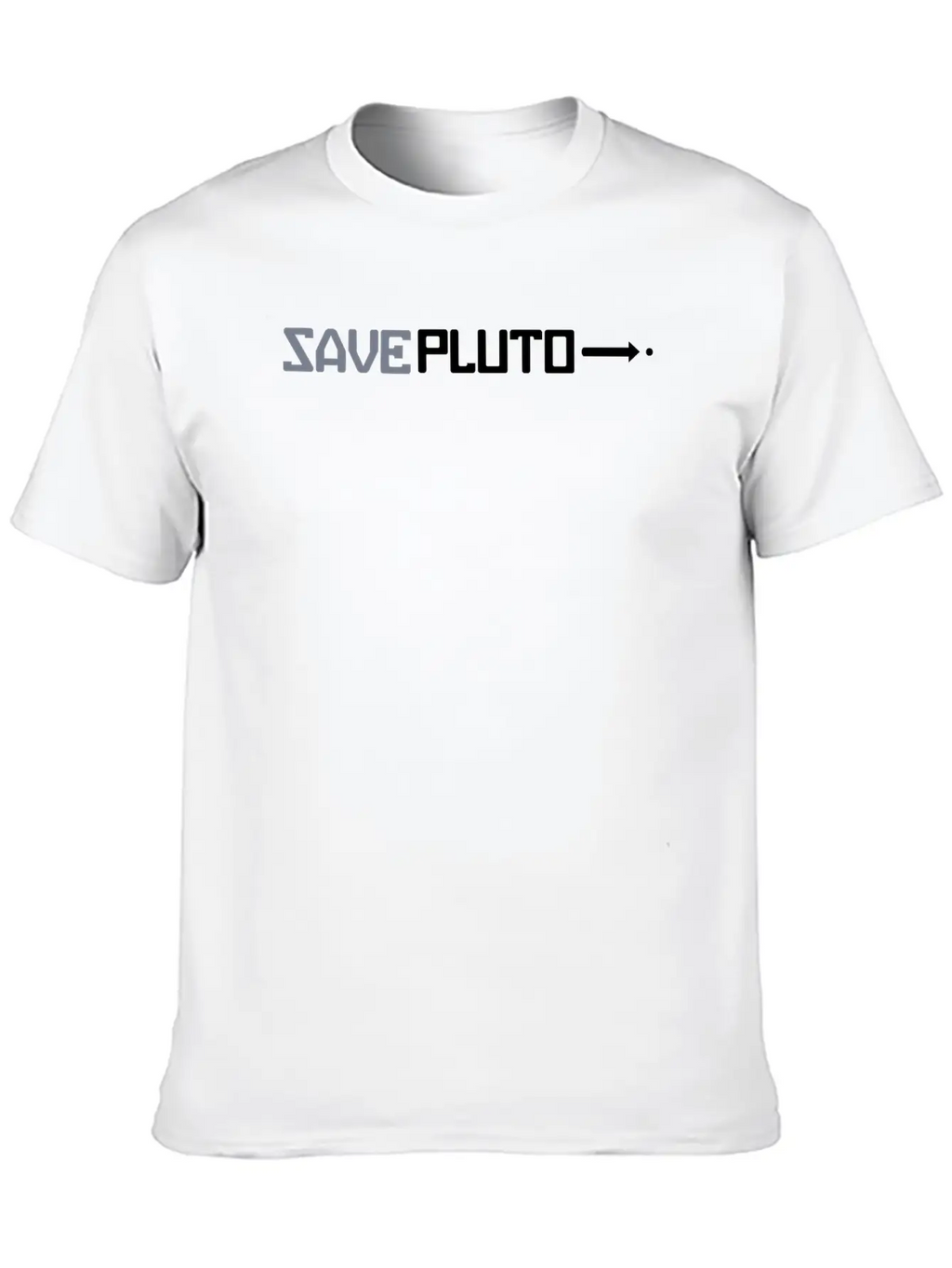 Save Pluto Stylish Everyday T-Shirt – Unisex Basic Cotton Tee