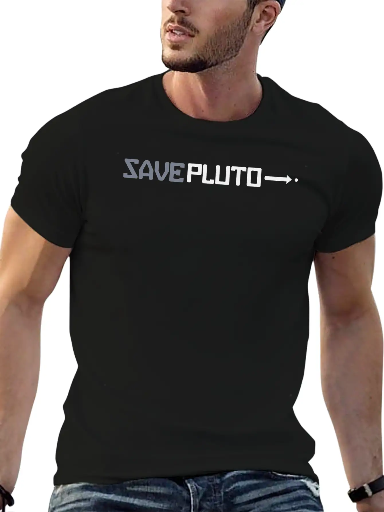 Save Pluto Stylish Everyday T-Shirt – Unisex Basic Cotton Tee