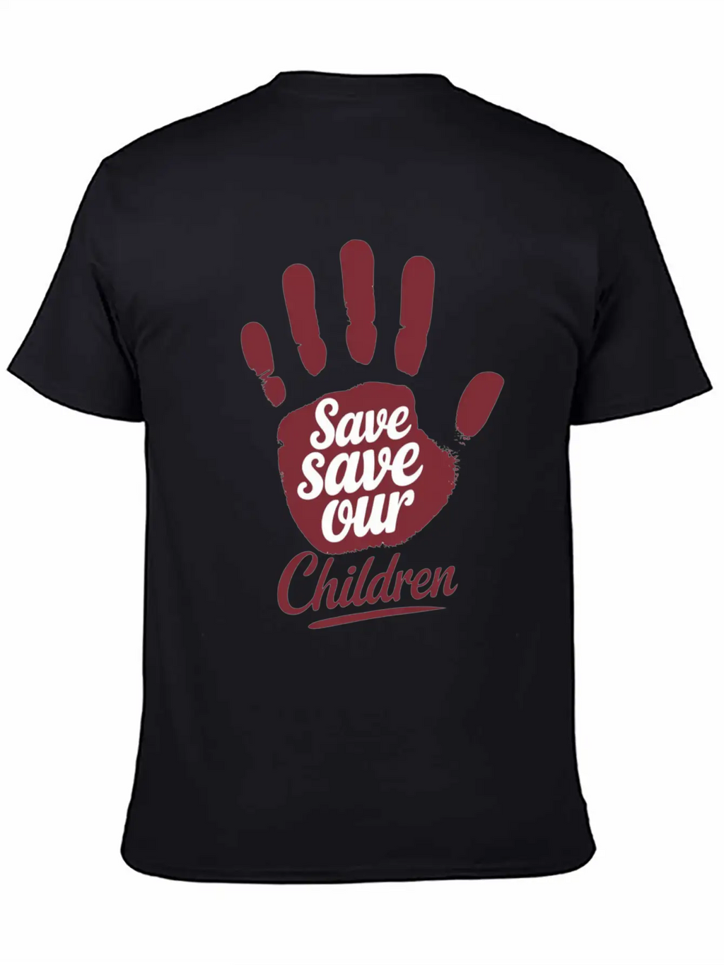 Save Save Our Children Unisex Casual T-Shirt – Clean Design For Daily Comfort