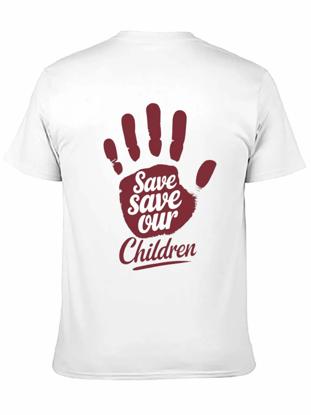 Save Save Our Children Unisex Casual T-Shirt – Clean Design For Daily Comfort