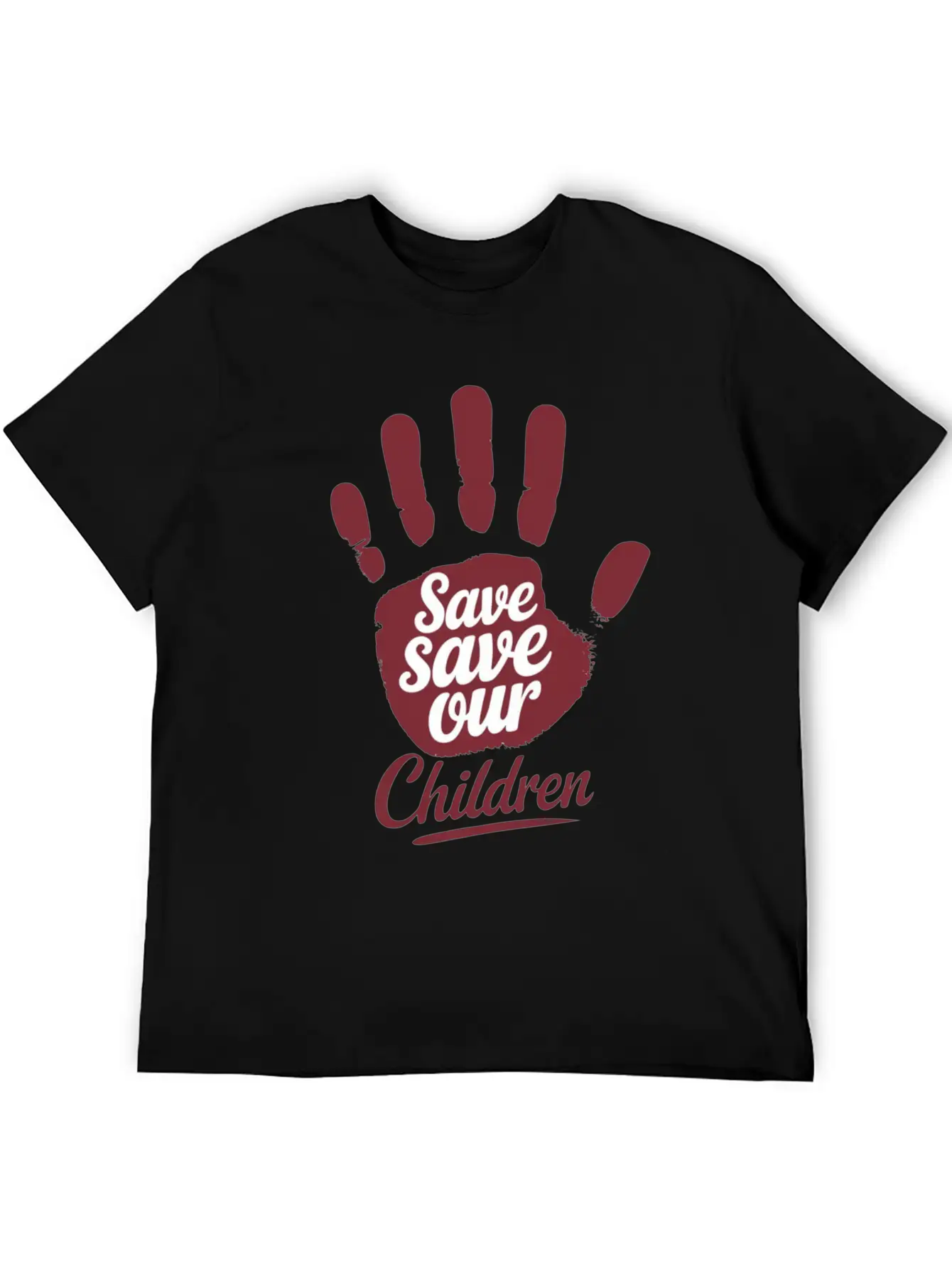 Save Save Our Children Unisex Casual T-Shirt – Clean Design For Daily Comfort