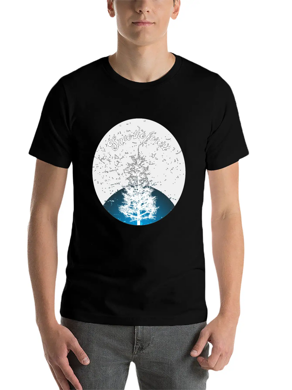 Save The Forest Unisex Casual T-Shirt – Clean Design For Daily Comfort