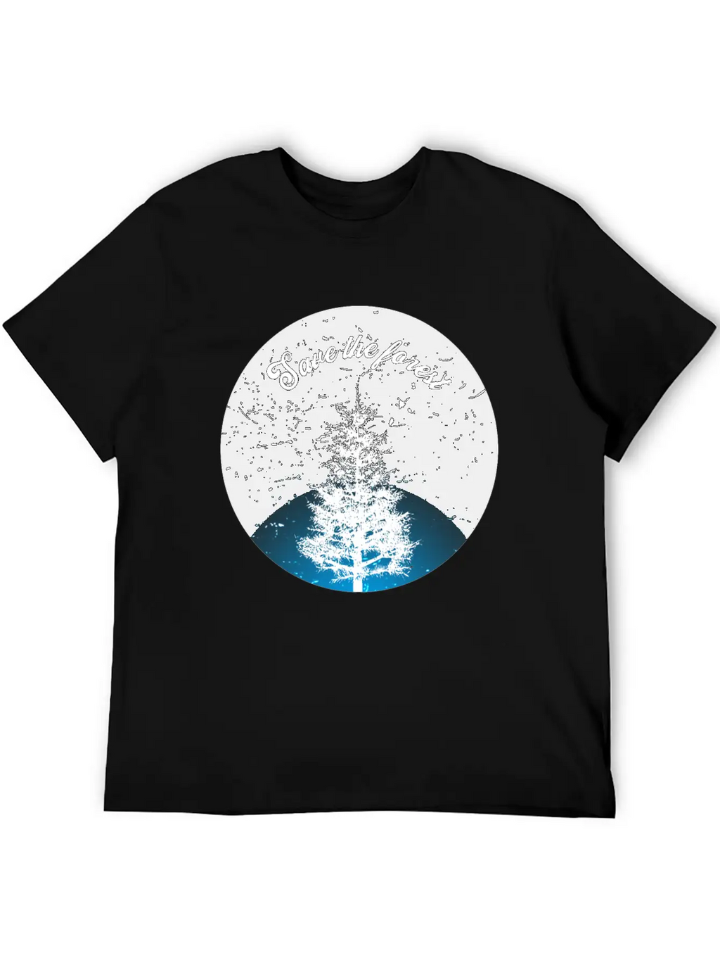 Save The Forest Unisex Casual T-Shirt – Clean Design For Daily Comfort
