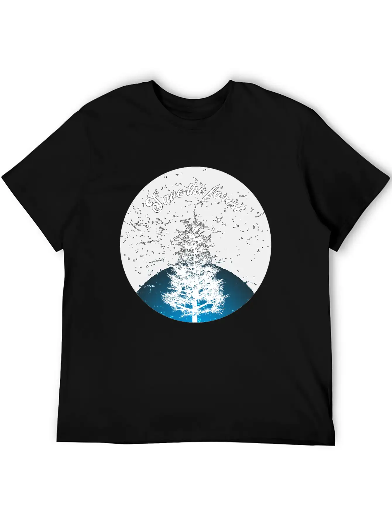 Save The Forest Unisex Casual T-Shirt – Clean Design For Daily Comfort