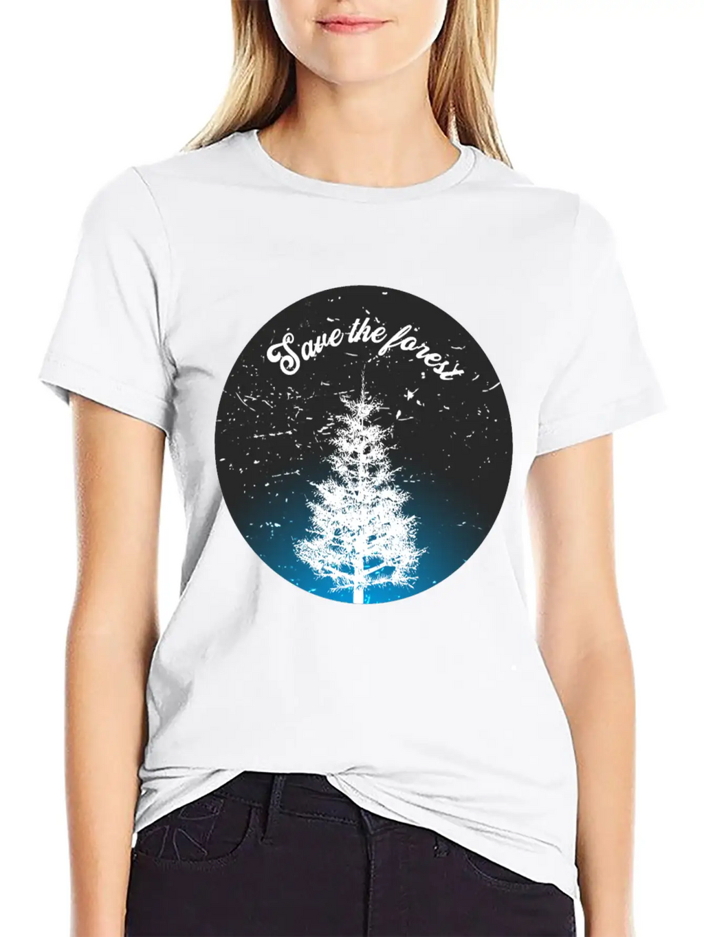 Save The Forest Unisex Casual T-Shirt – Clean Design For Daily Comfort