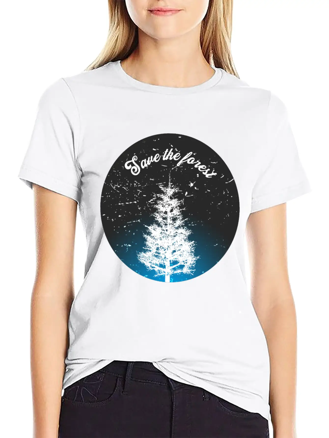 Save The Forest Unisex Casual T-Shirt – Clean Design For Daily Comfort